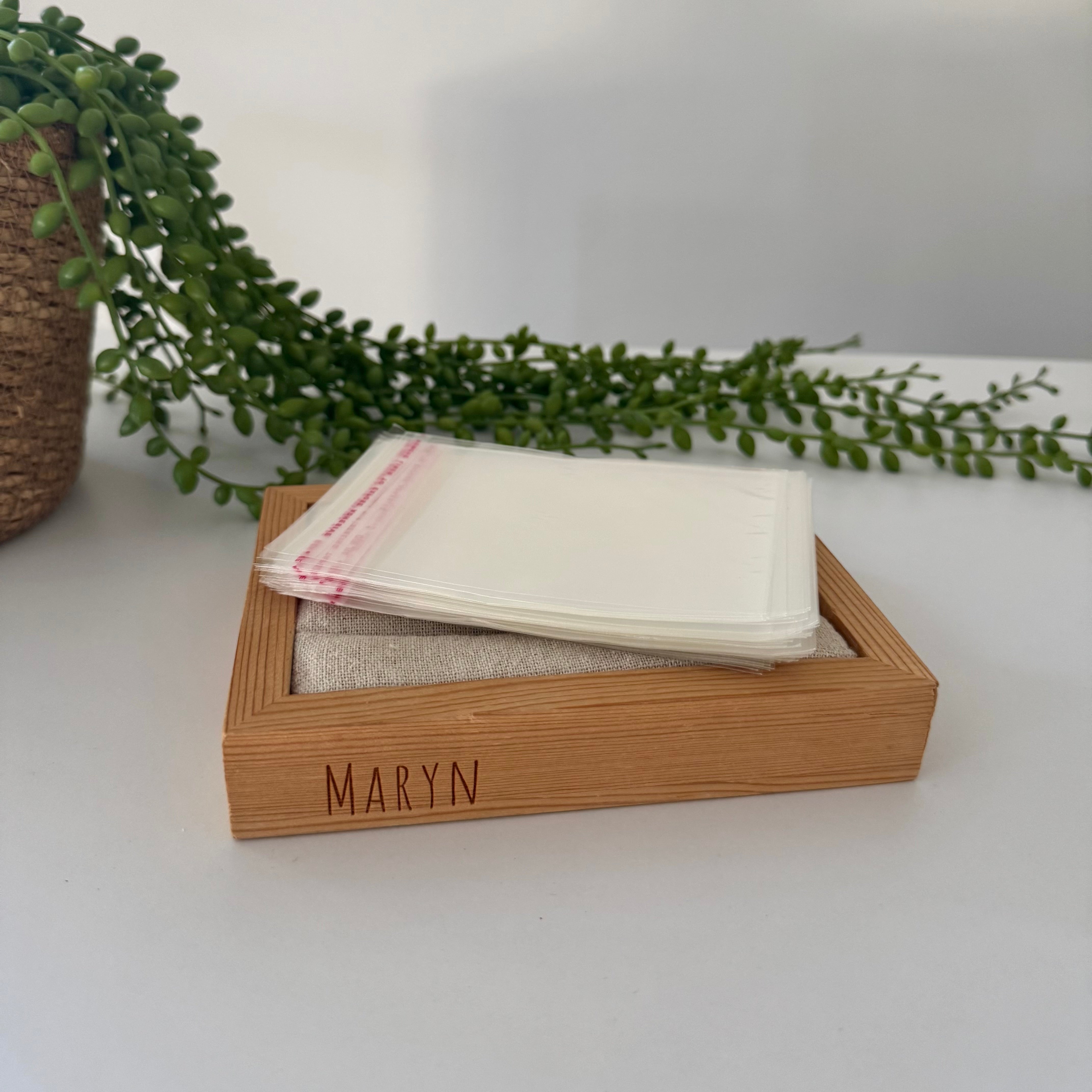 Cellofaanzakje met plakstrip (50 stuks)