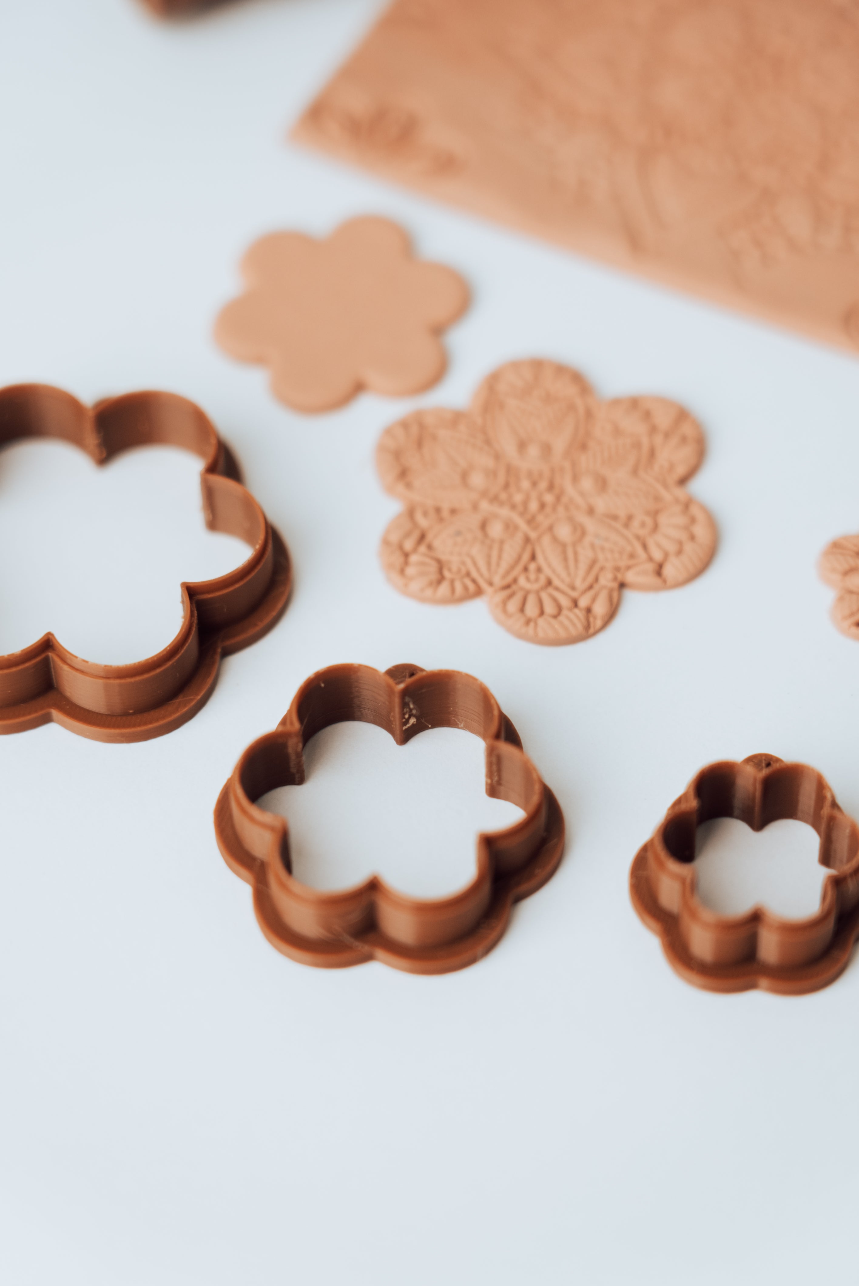 "Basic flower" set claycutters