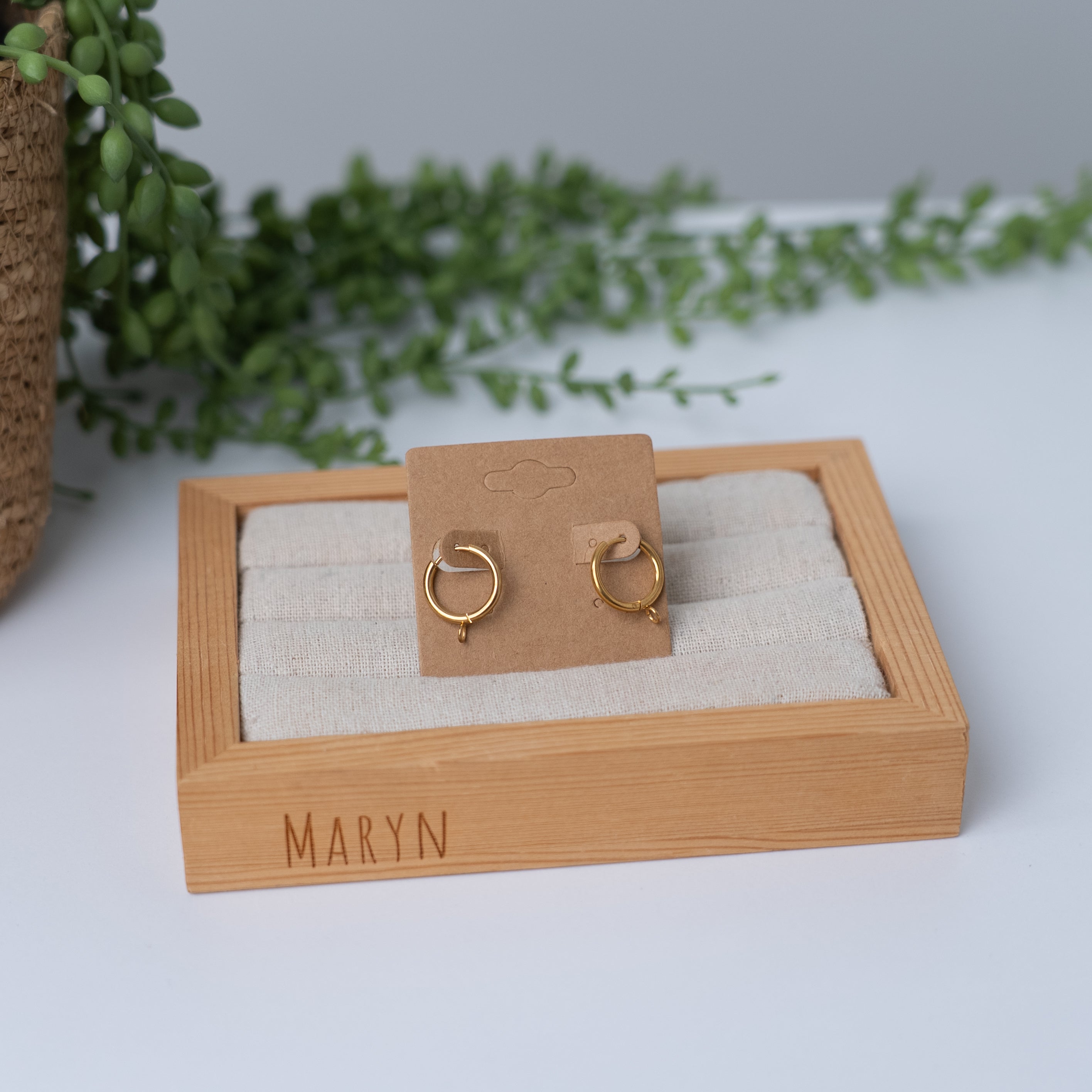 Earring Card for hoops