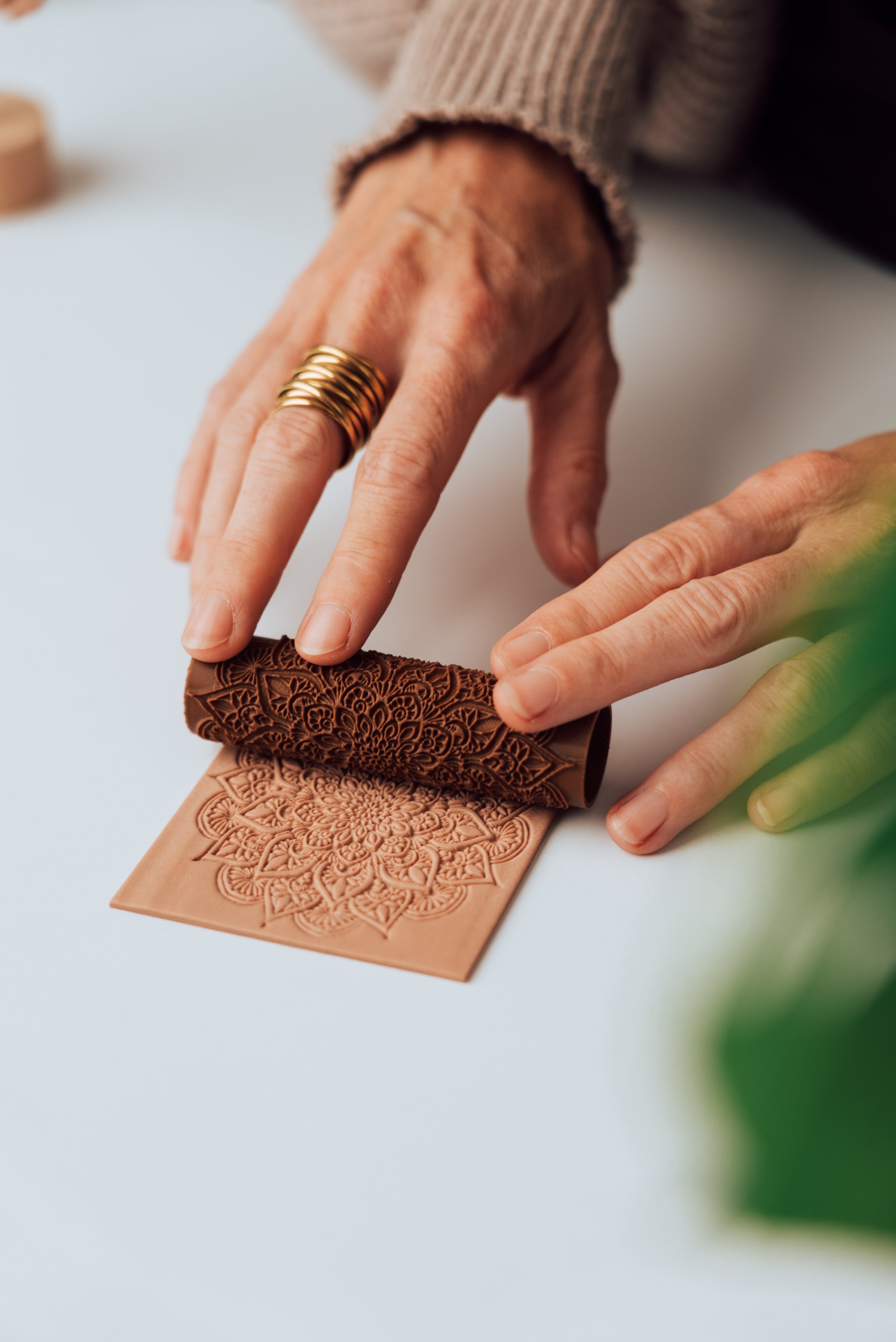 Strukturroller „Mandala“.