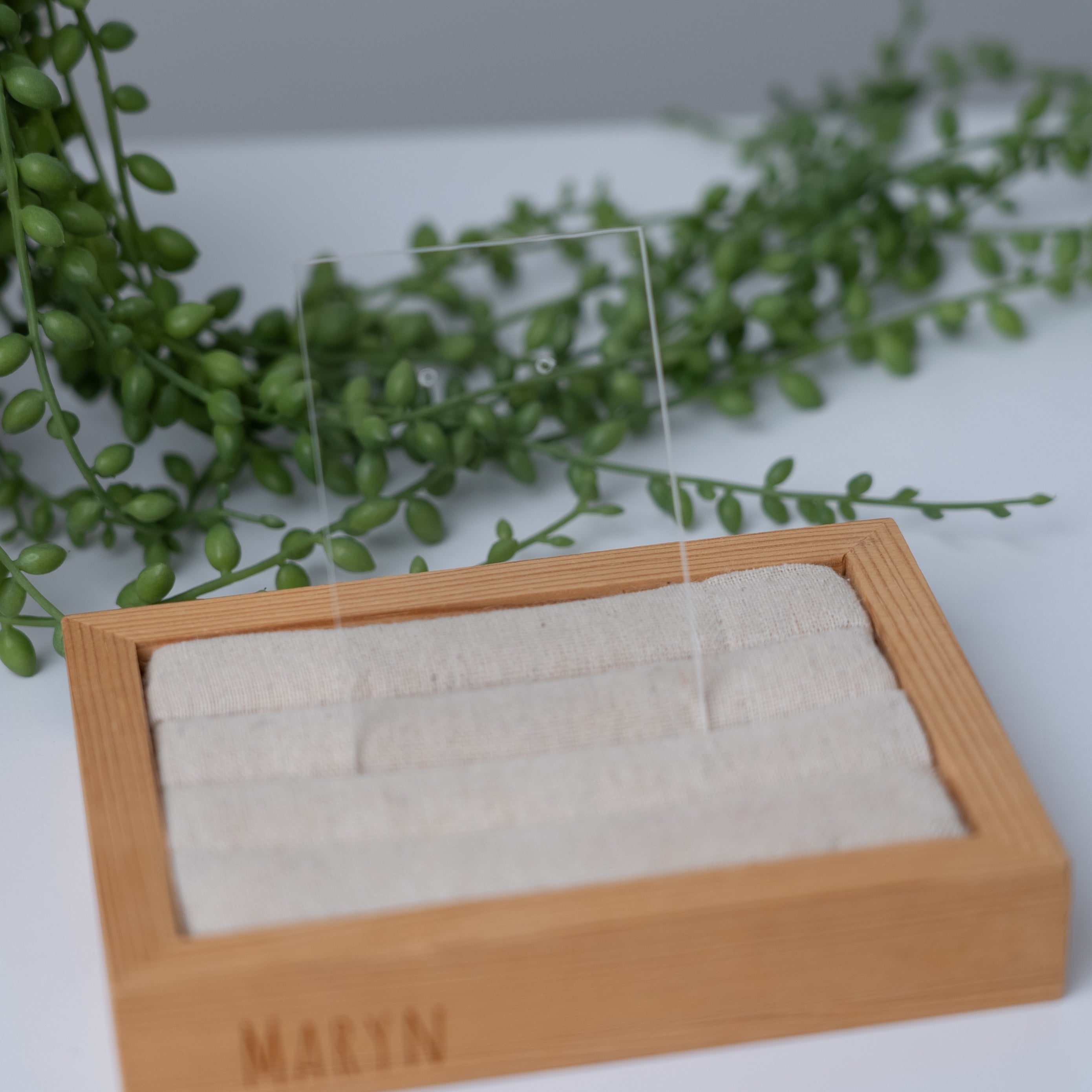 Acryl earring card rectangle (2••)