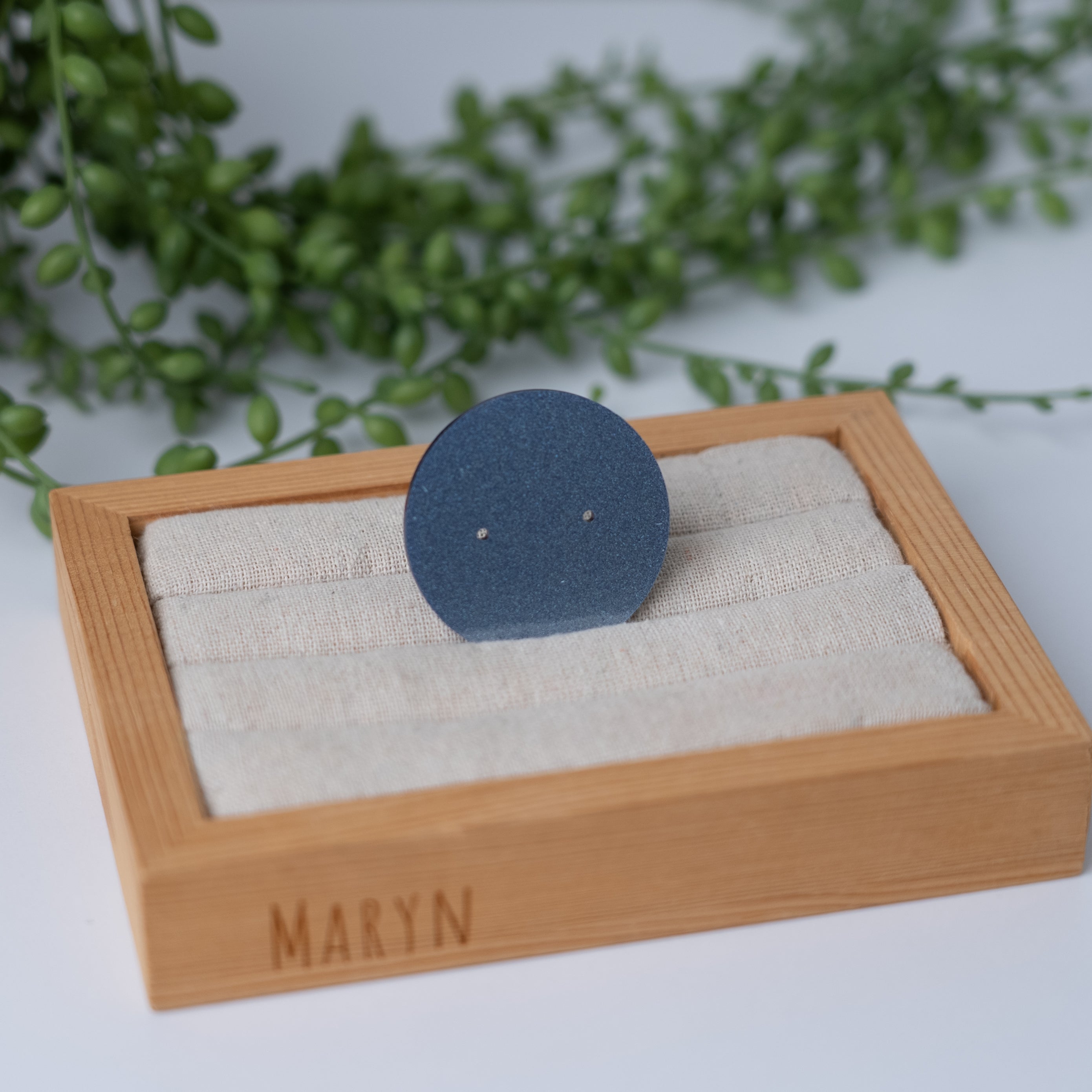 Colourfull Acryl earring card round mini (2••)