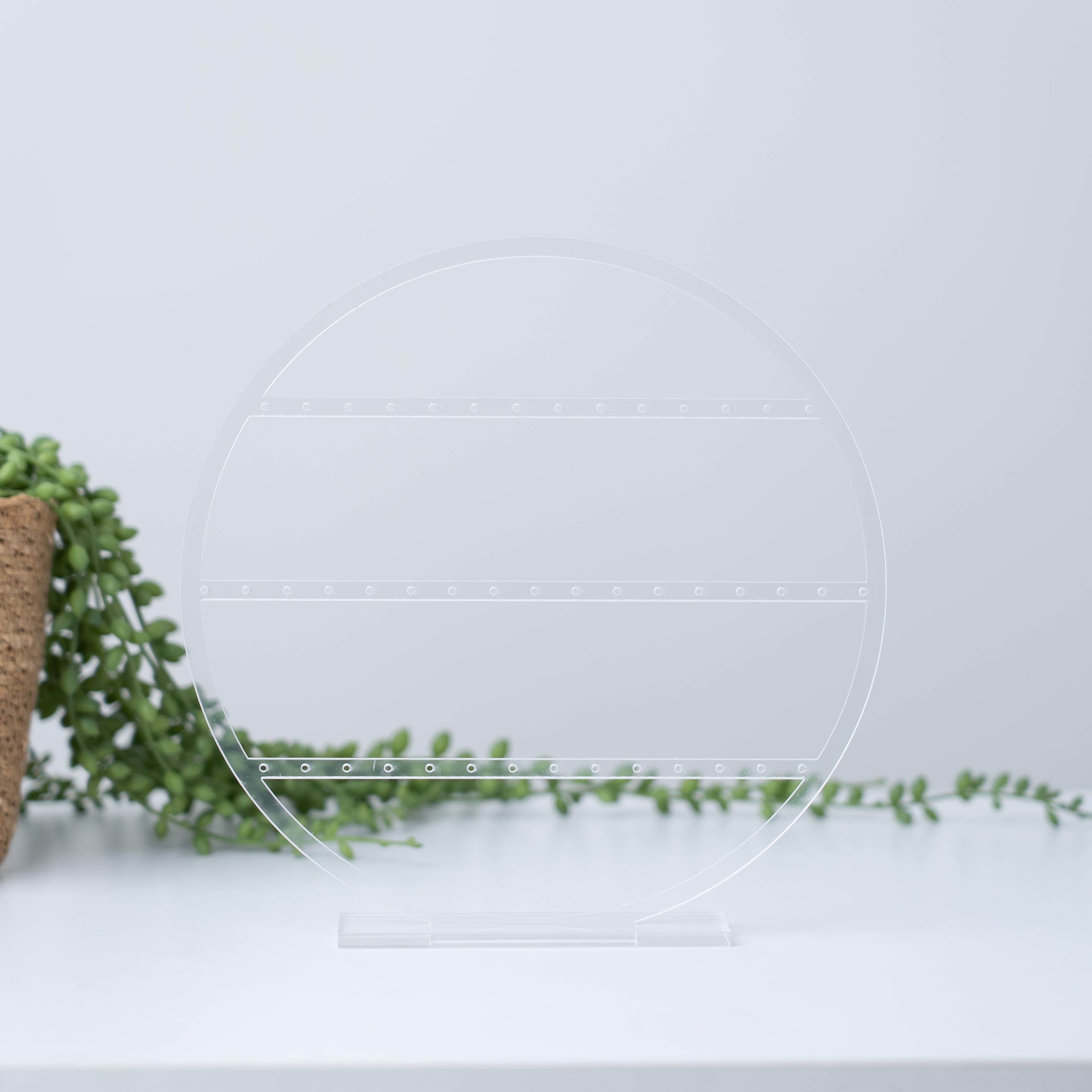 Acryl display rounded (45••)