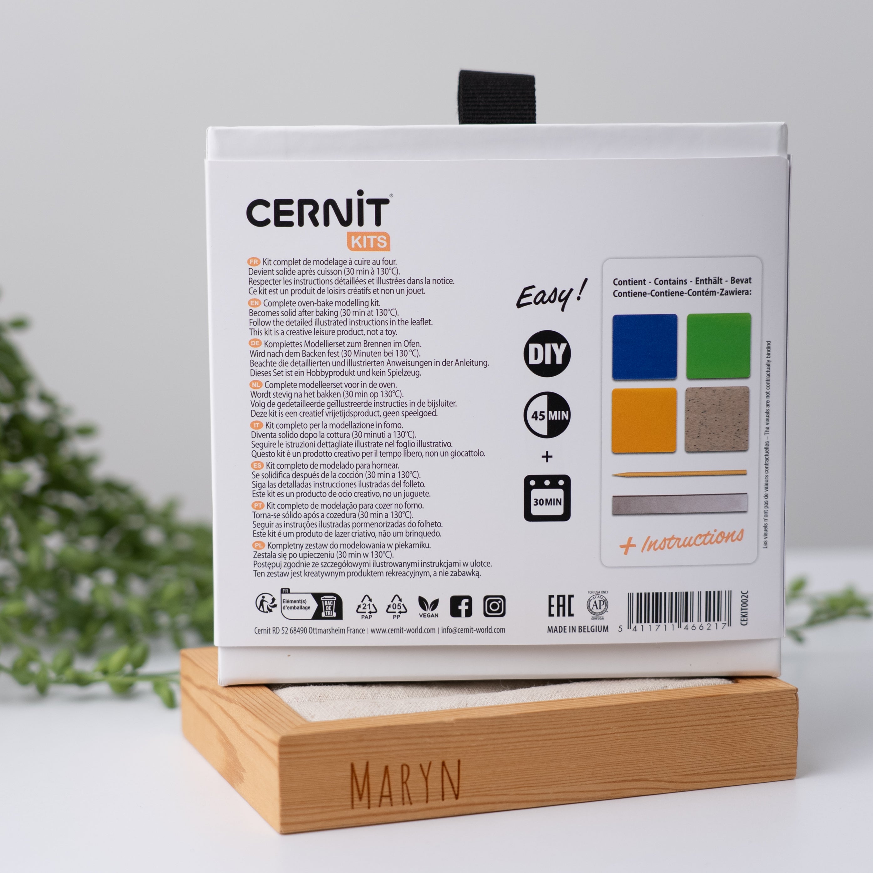 NEW!! Cernit Starter Kit "Tiny Plants"