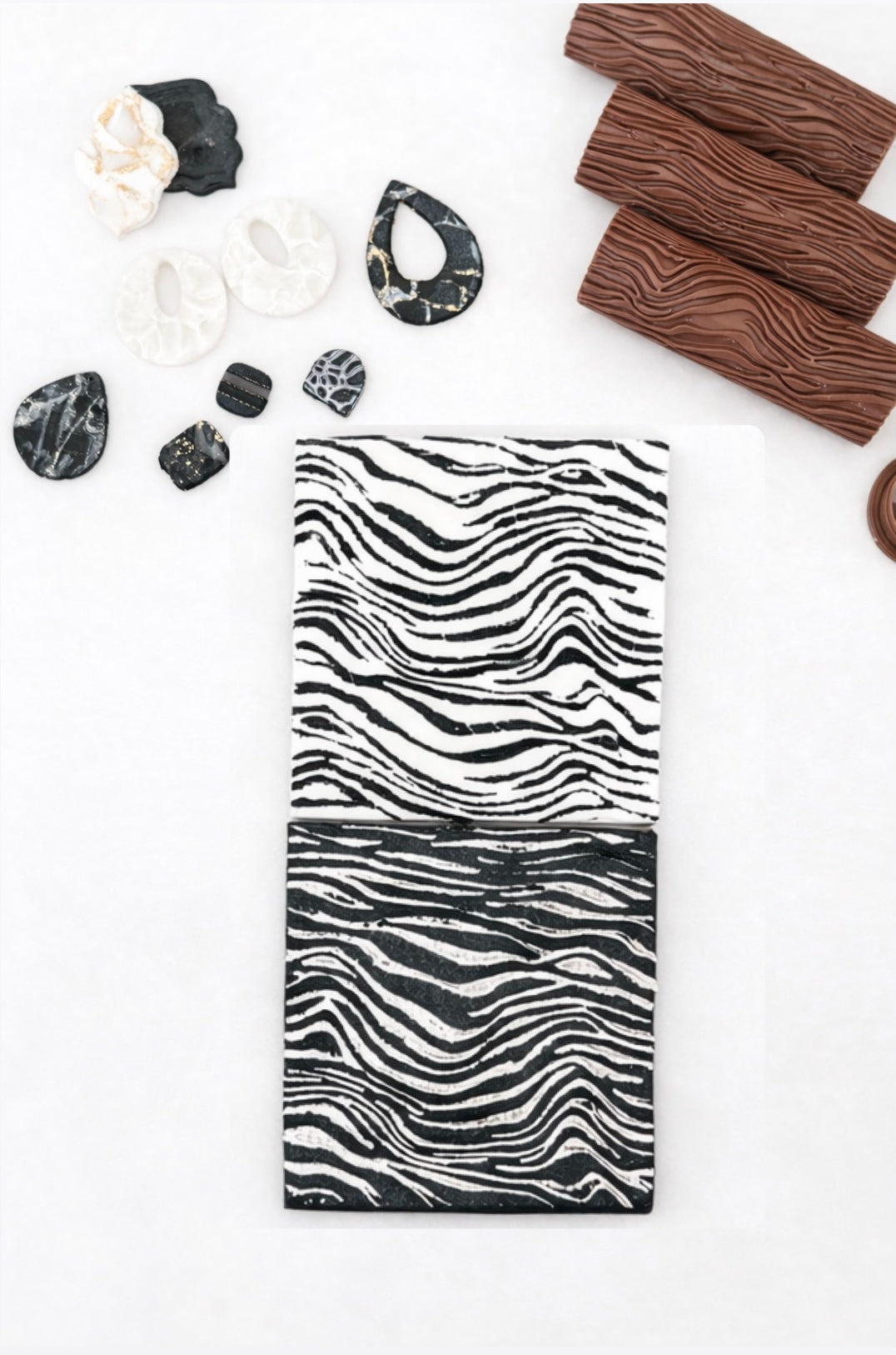 "Zebra" Structuur roller