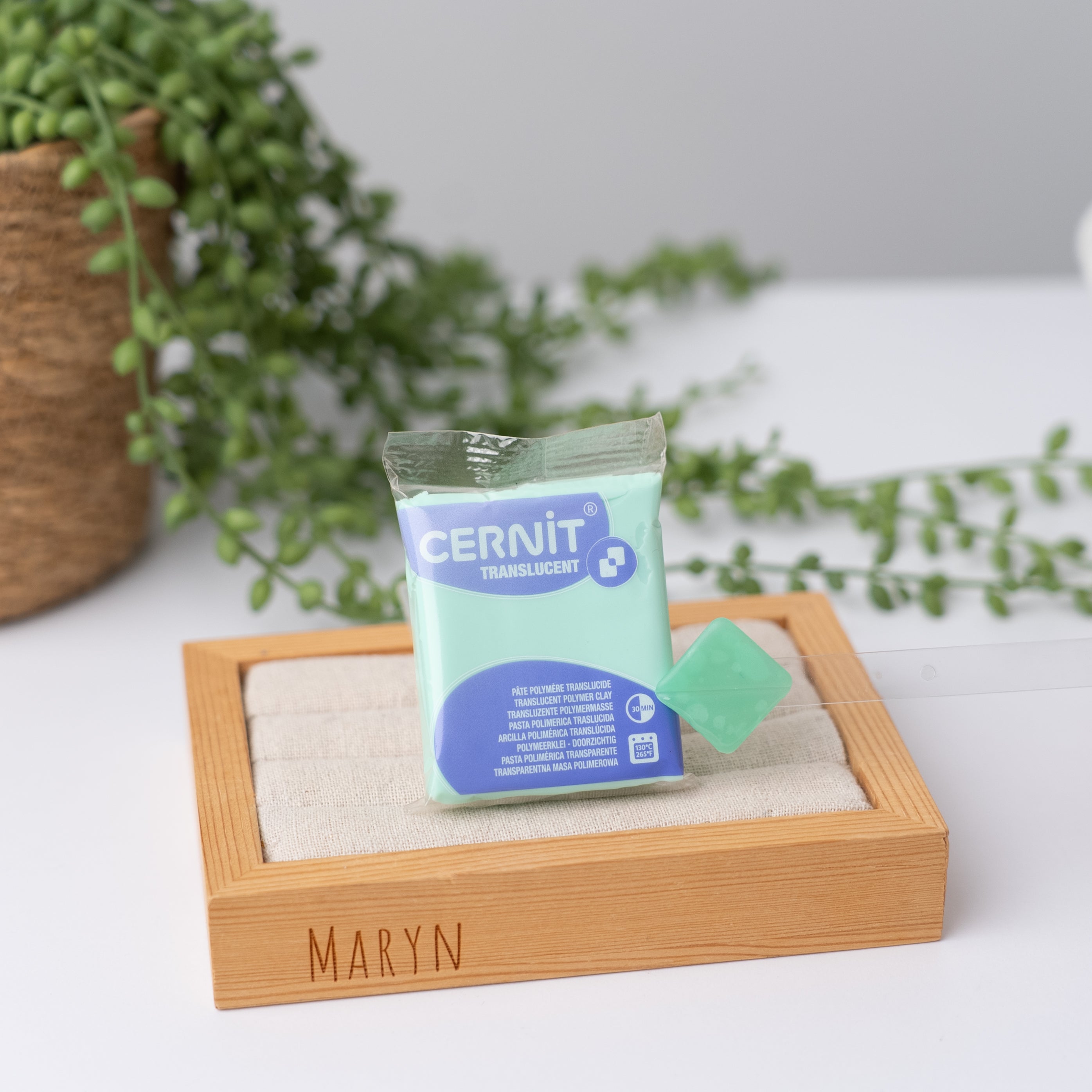 NEW!! "Jade" Transparante polymeerklei