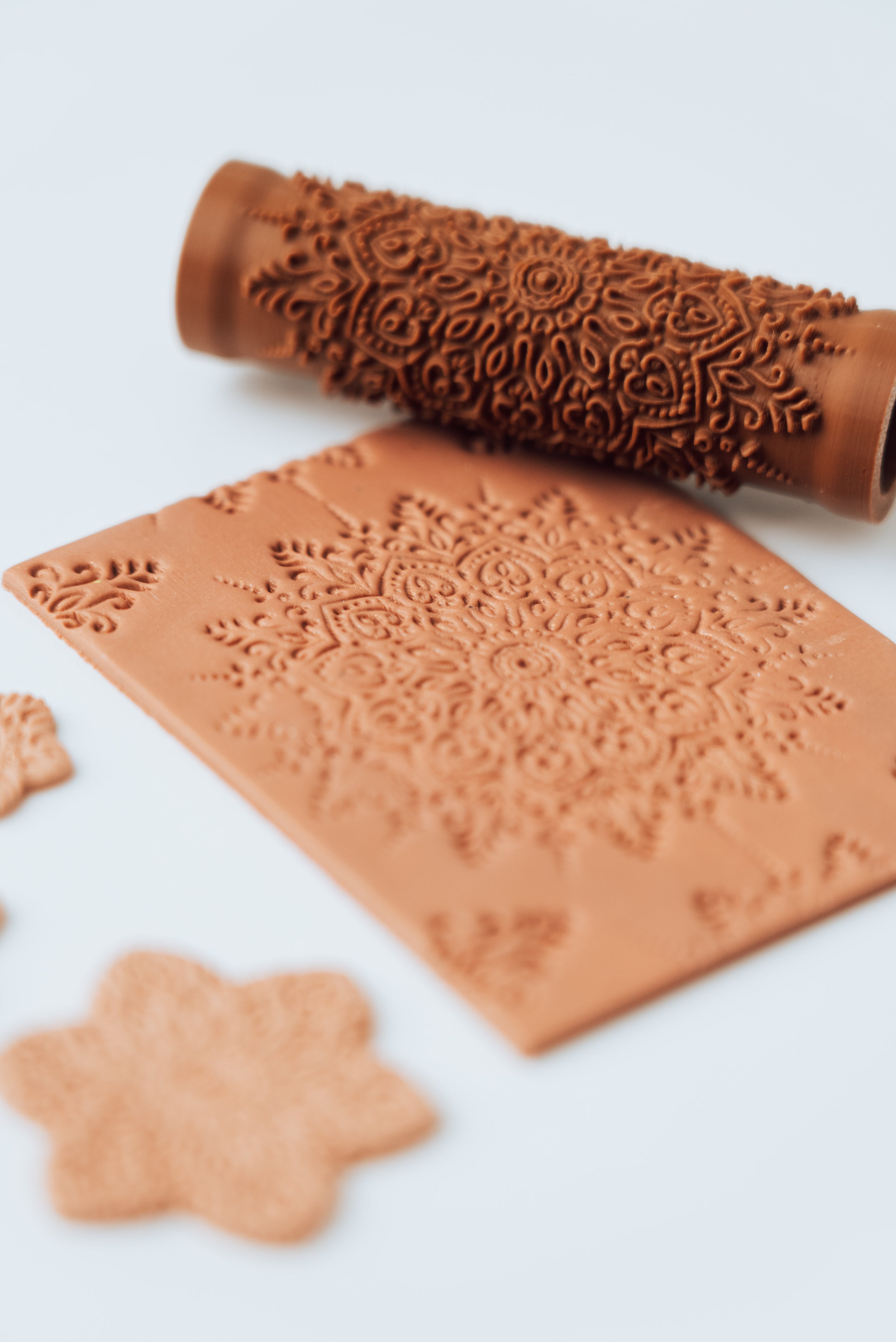 "Mandala D" Structuur roller