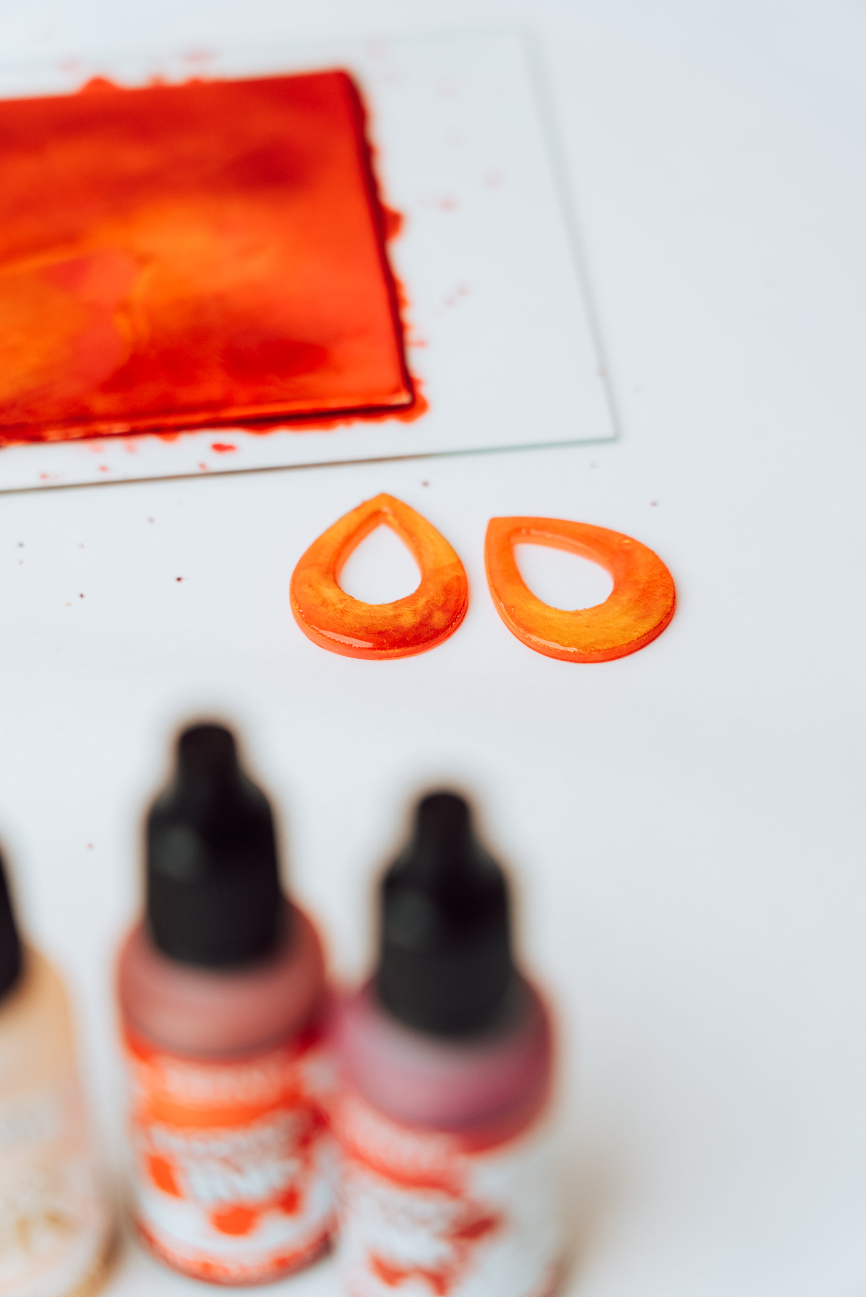 "Blurred Ink" Polymer clay tutorial