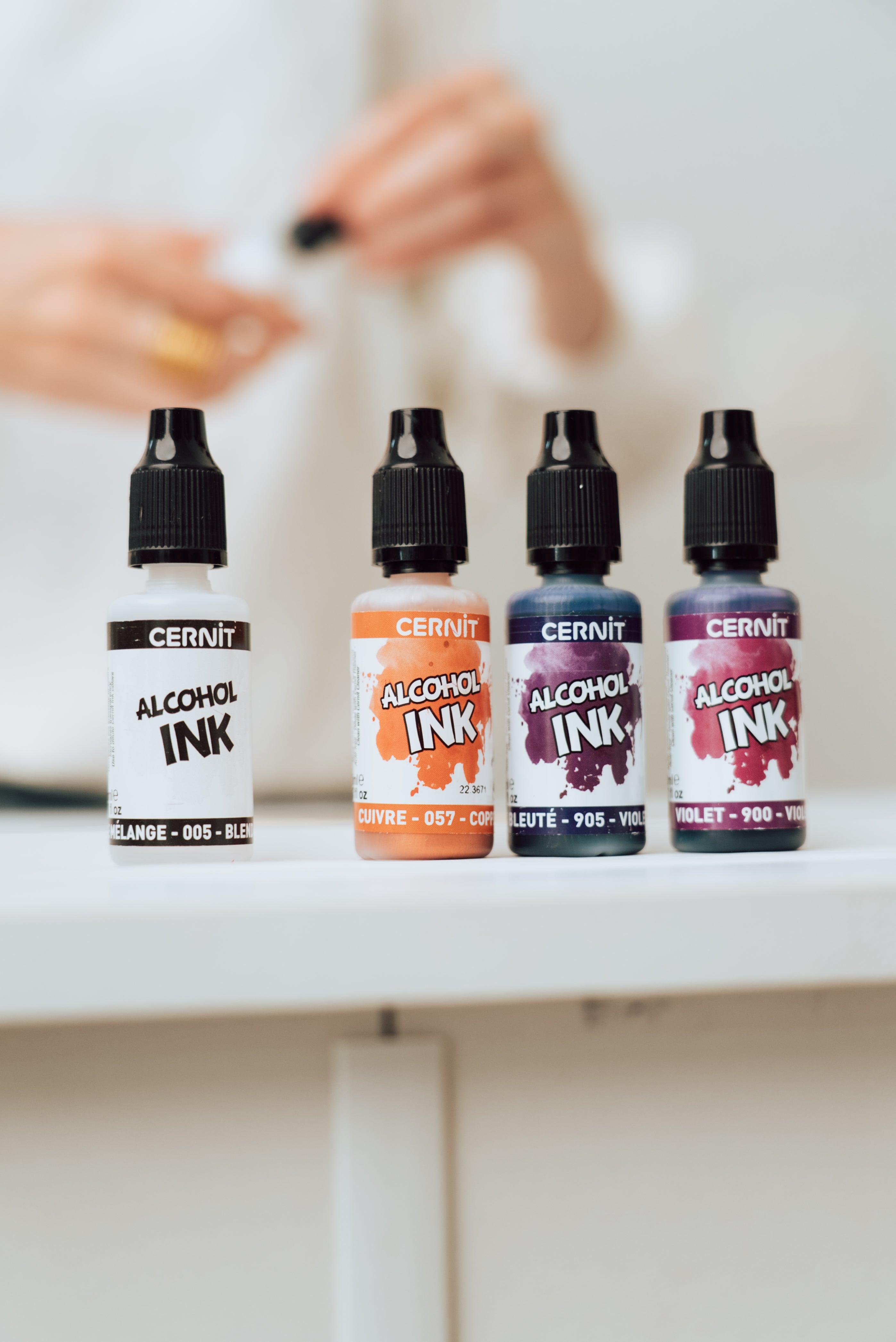 "Blurred Ink" Polymer clay tutorial