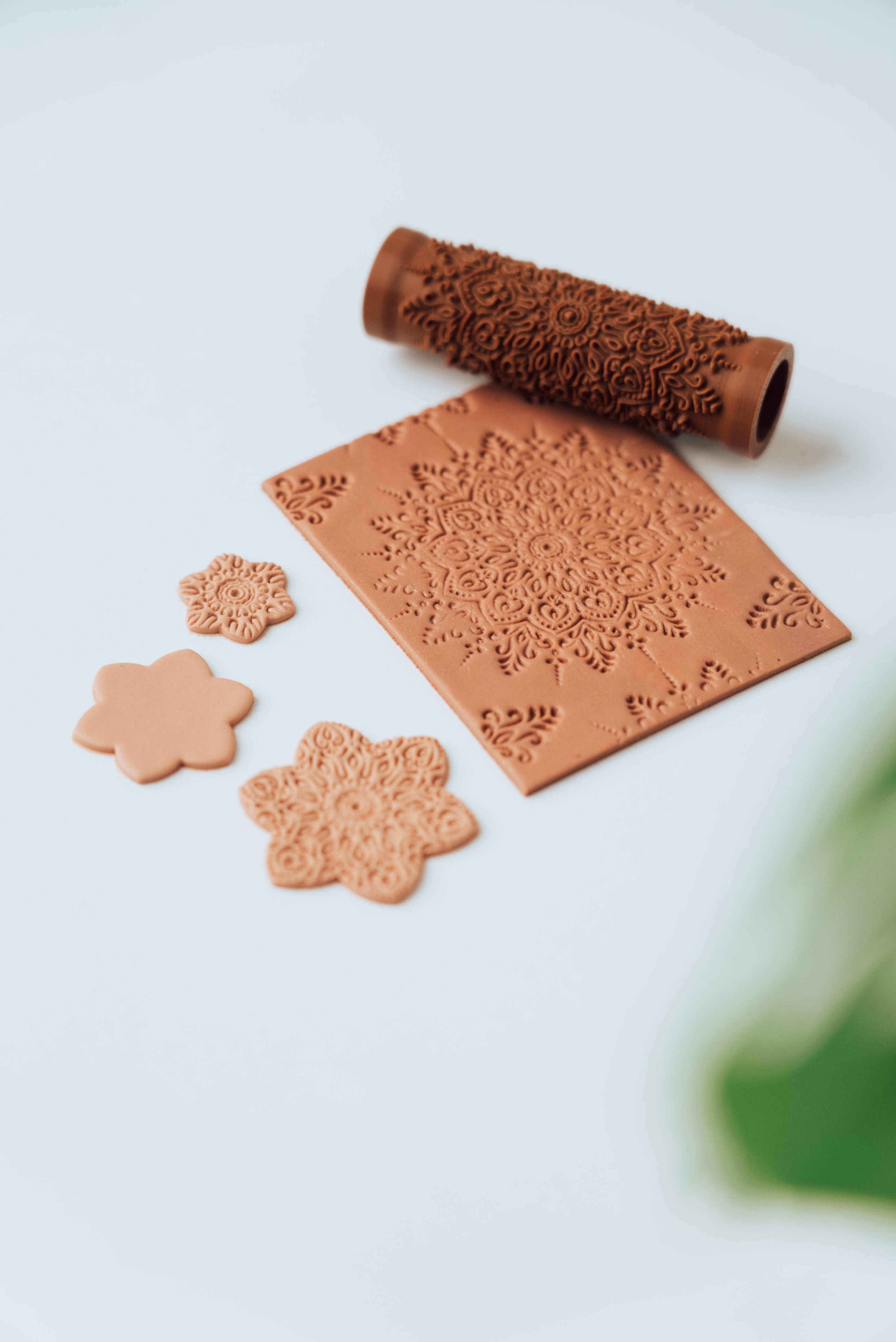 "Mandala D" Structuur roller