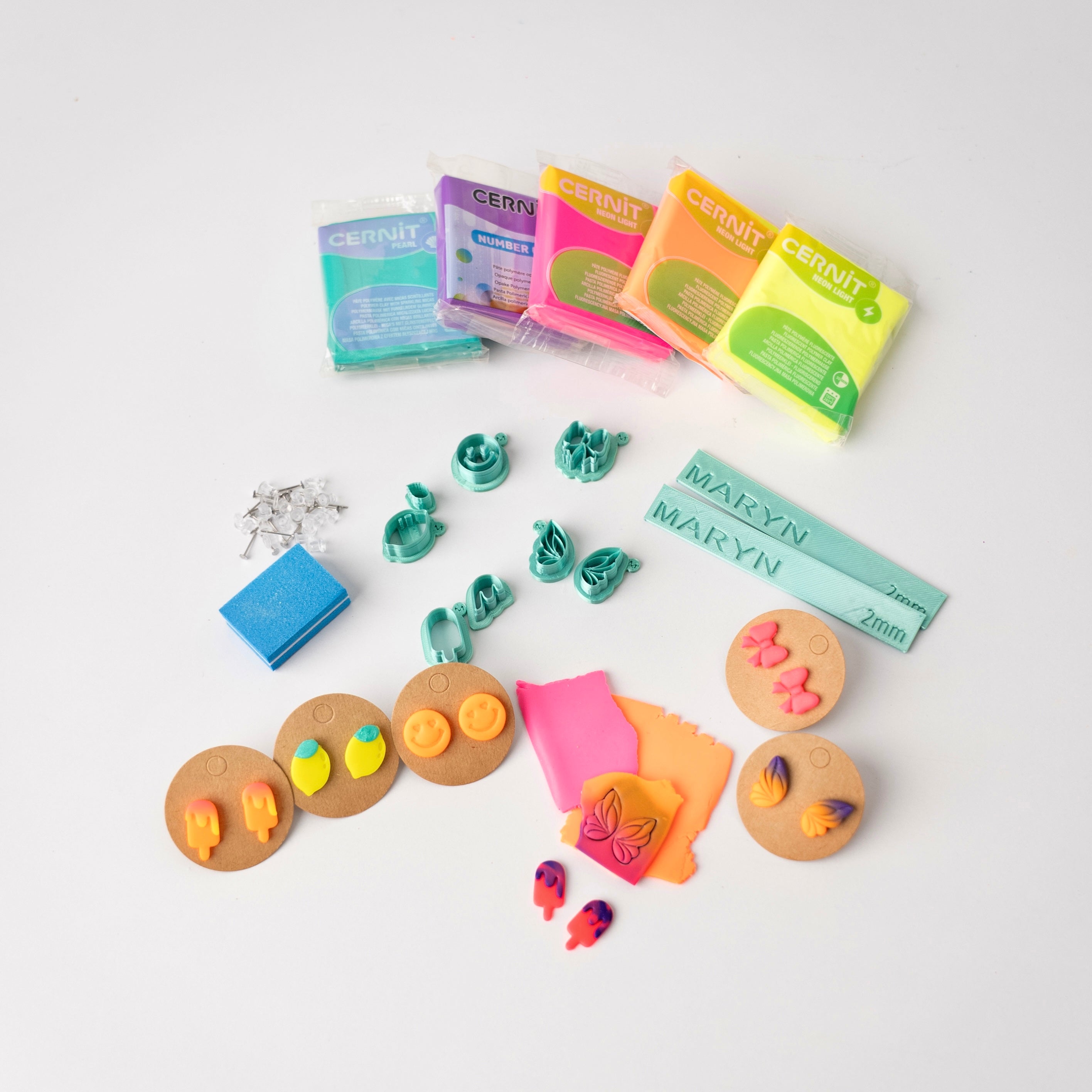 "Funky Fluo" DIY box for Kids&Teens