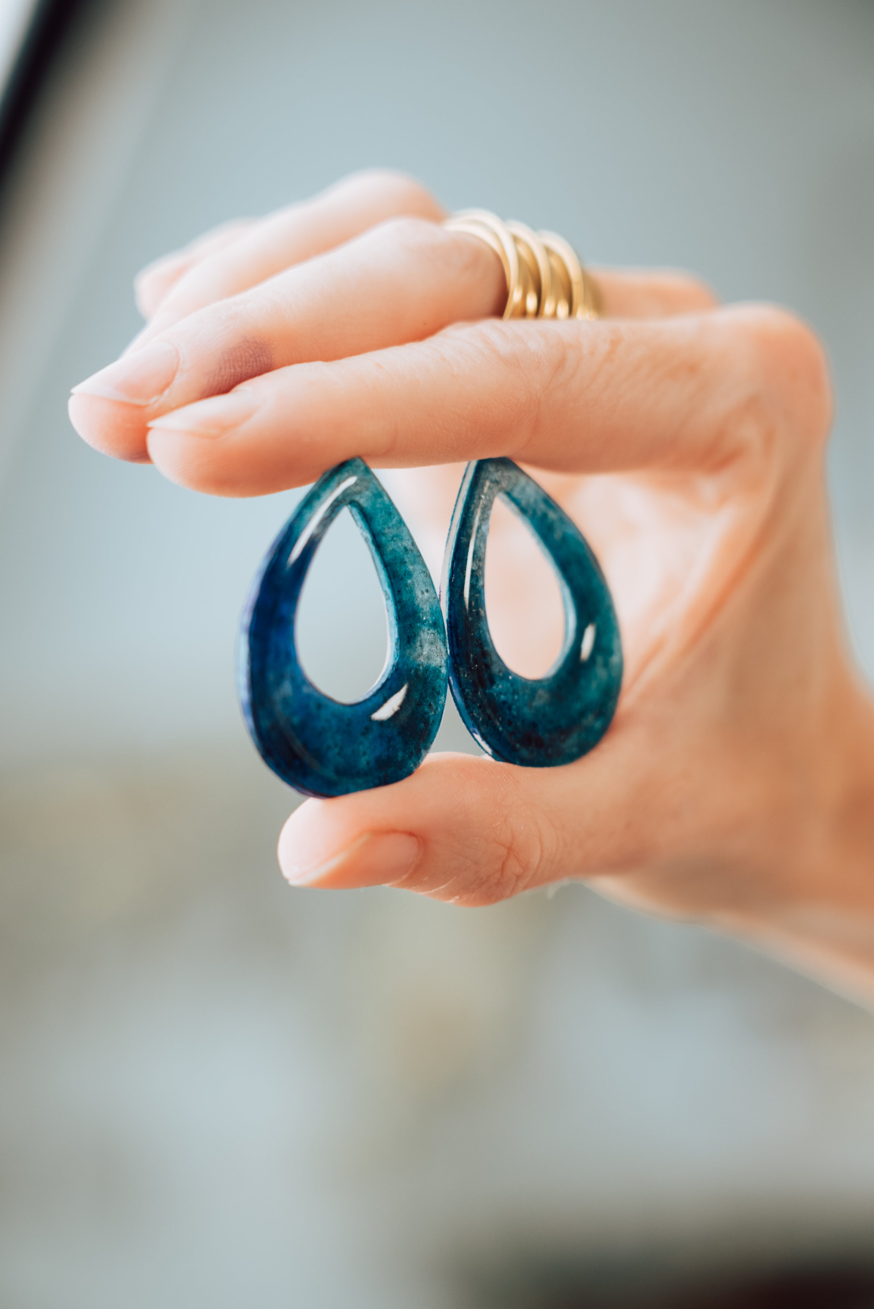 "Blurred Ink" Polymer clay tutorial