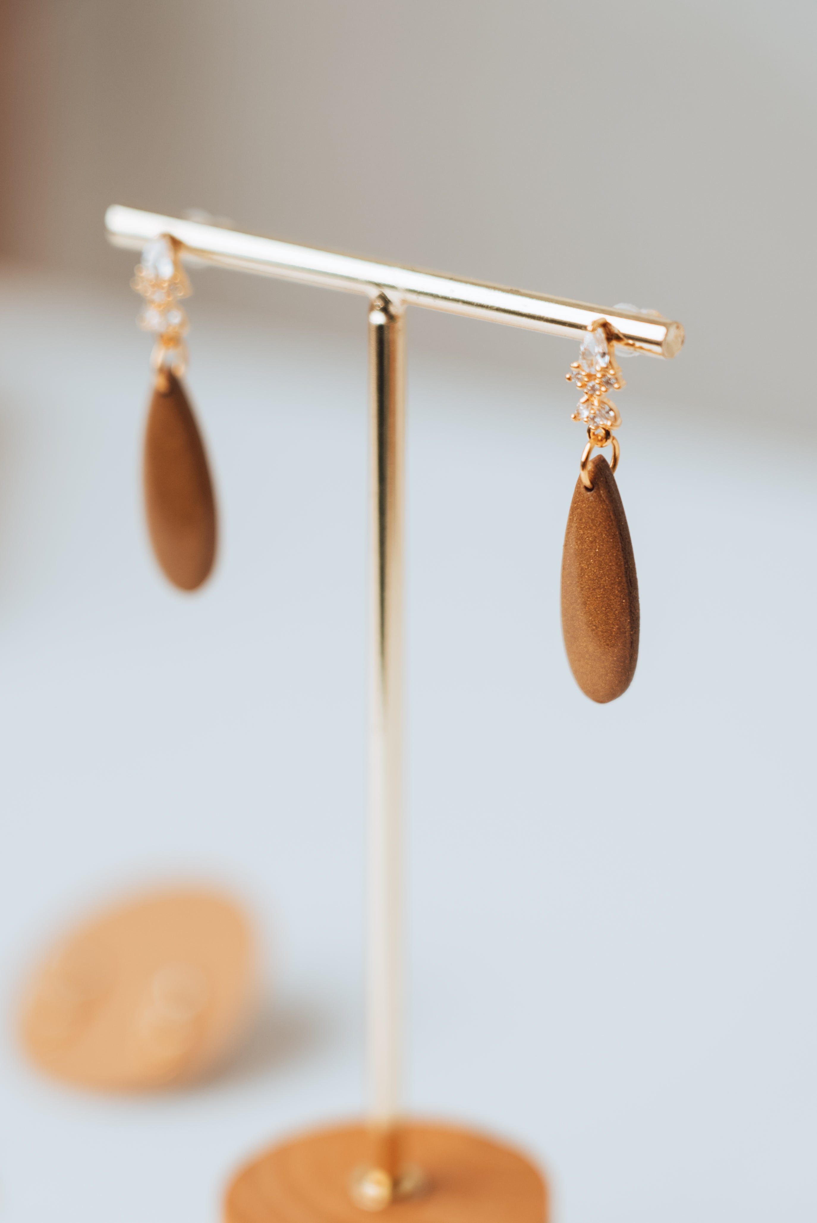 Oorbeltopper zirkonia Castle (per paar)