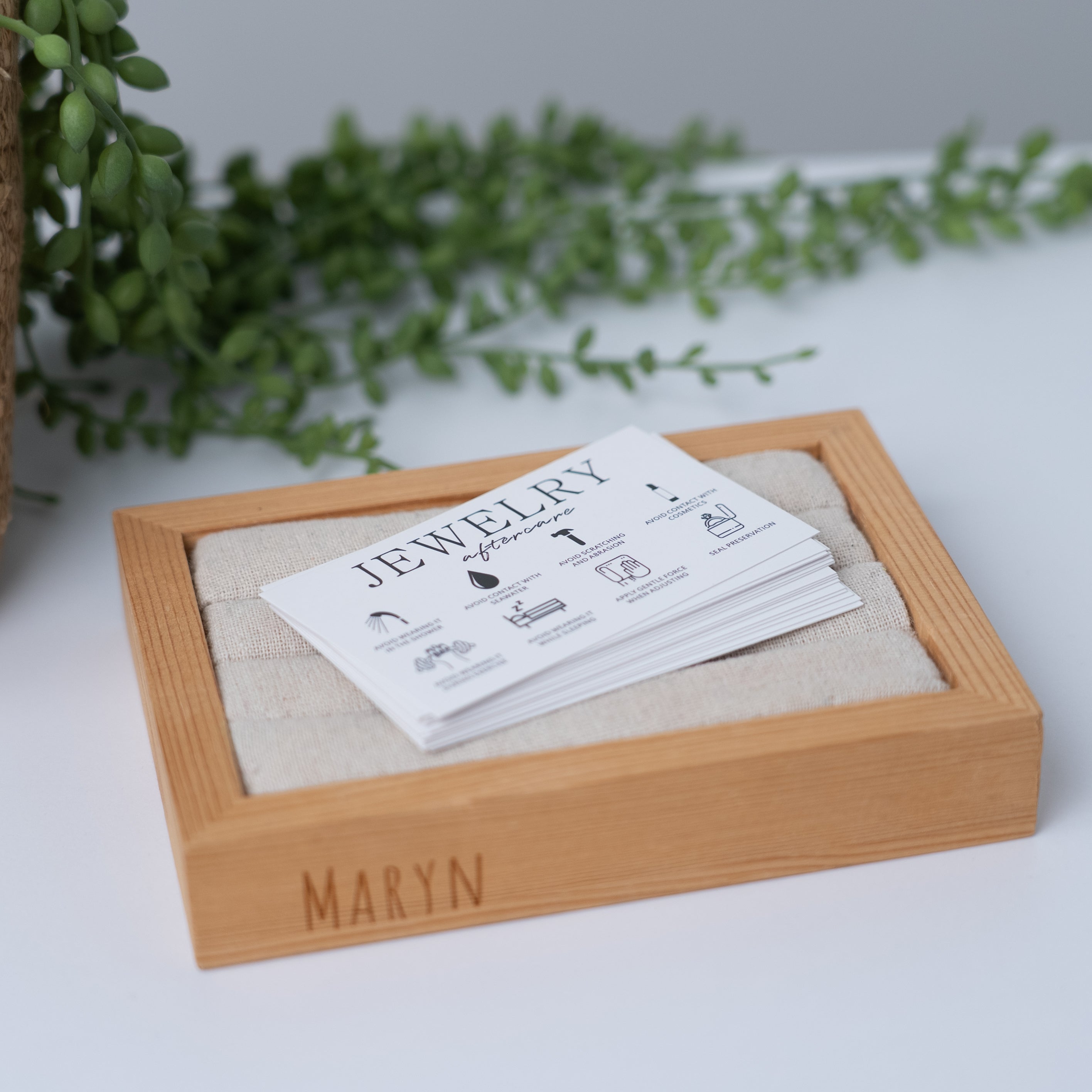 Aftercare cards 25 stuks (voor je klanten)