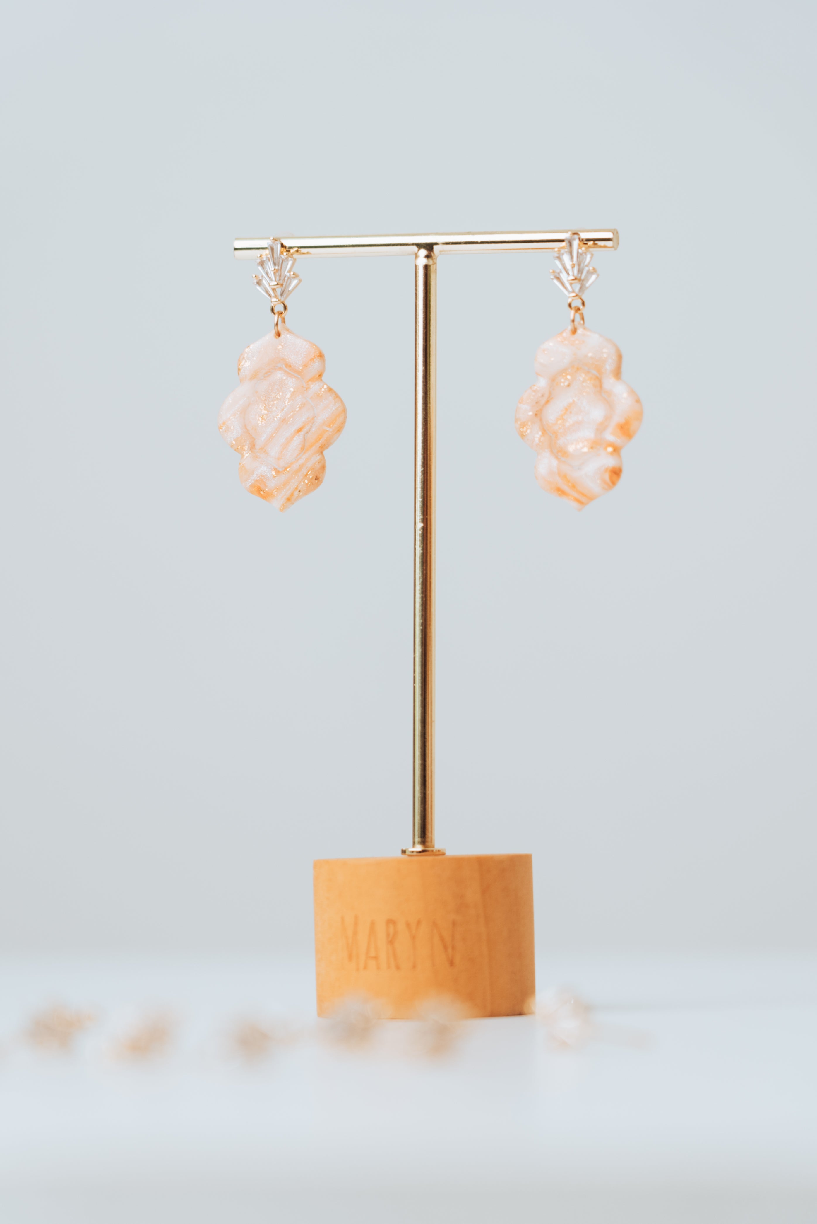 Oorbeltopper zirkonia Queens (per paar)