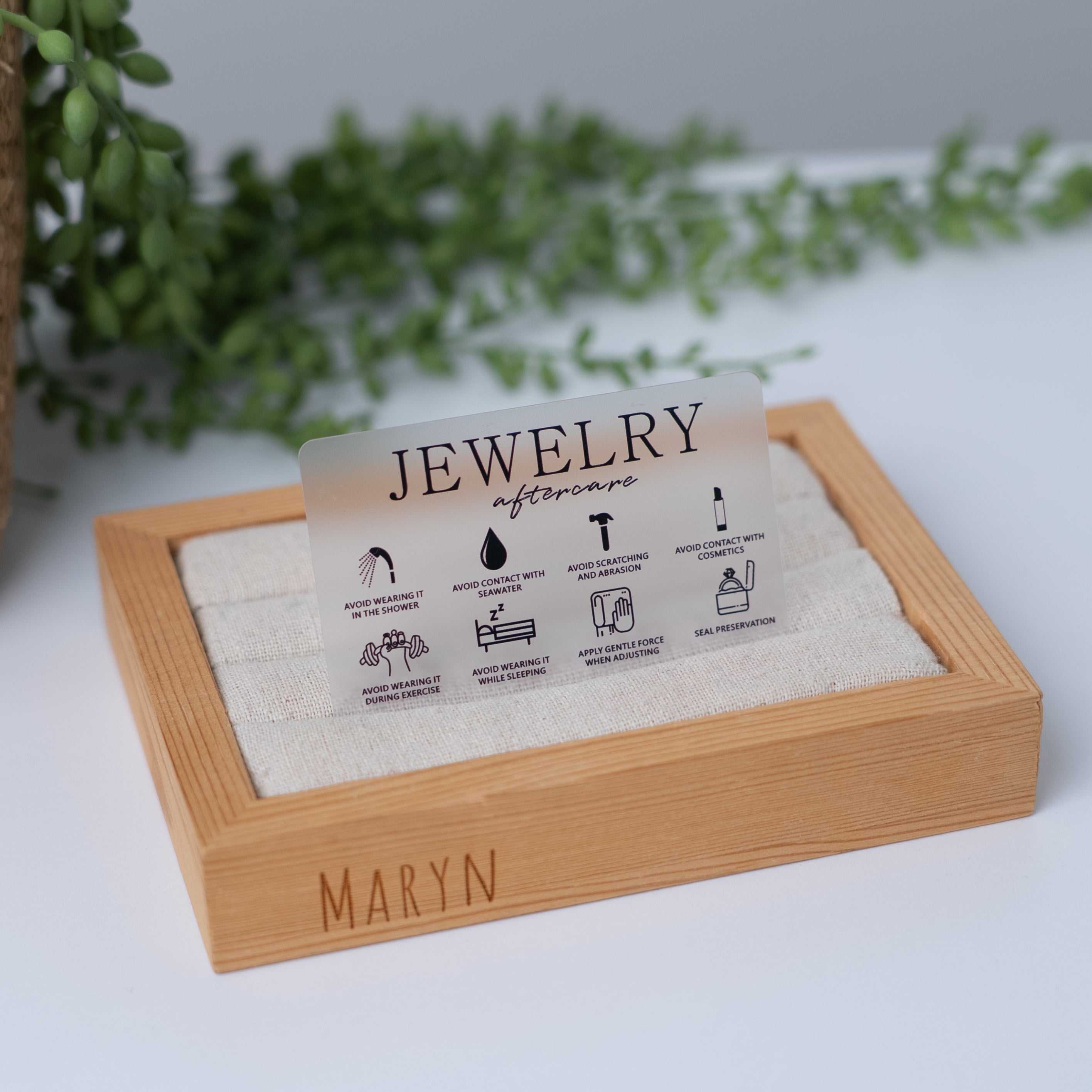 Aftercare cards 25 stuks (voor je klanten)