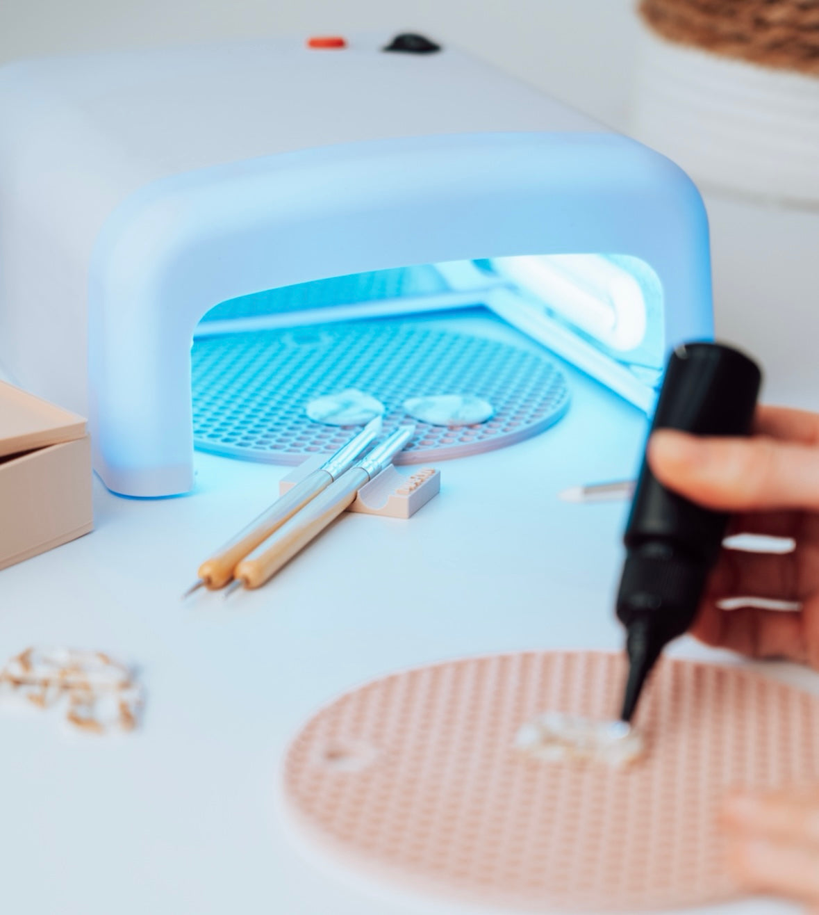 "UV Resin Top Coat" Polymer clay tutorial