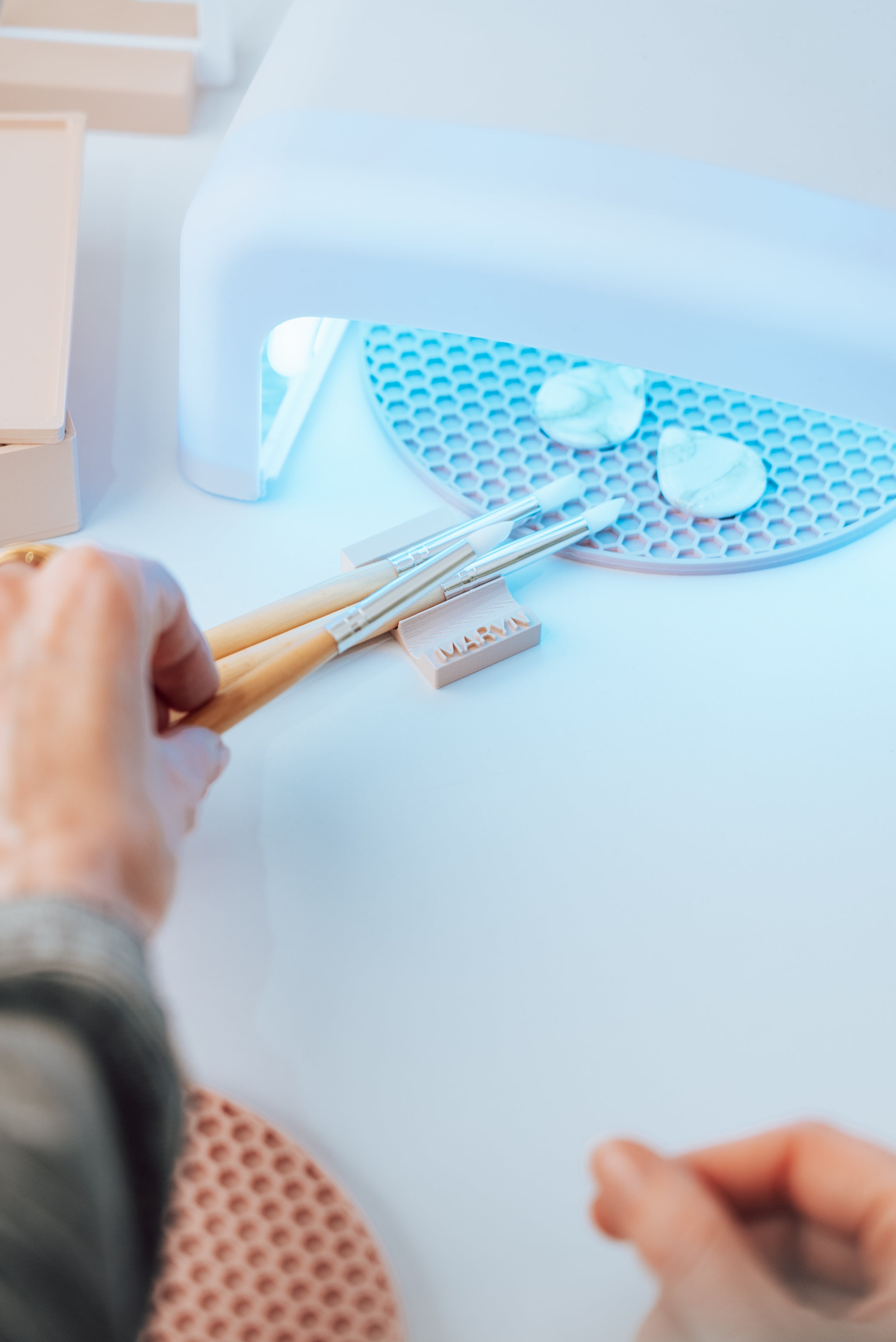 Silicone tool holder