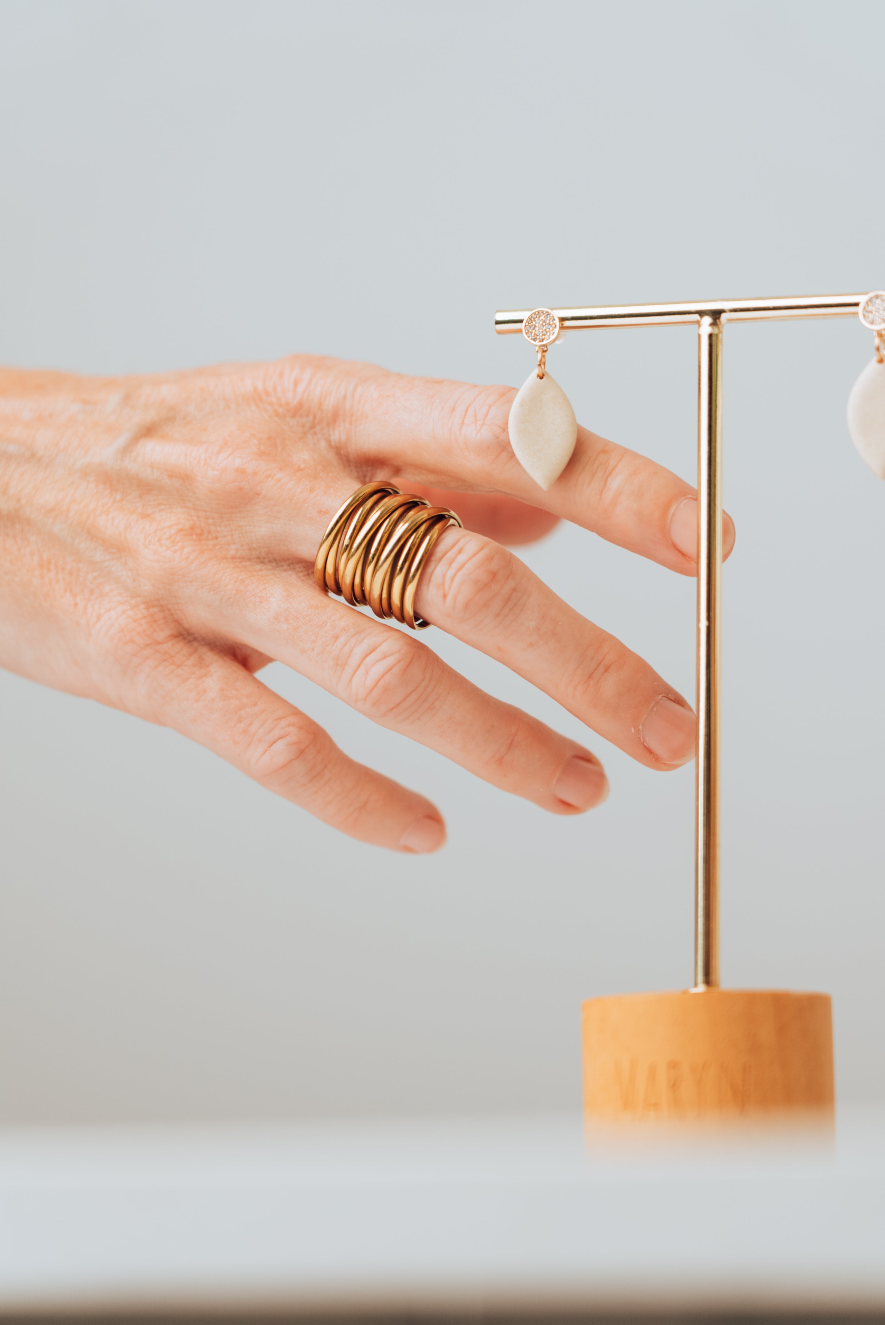 Oorbeltopper zirkonia Dutchess (per paar)