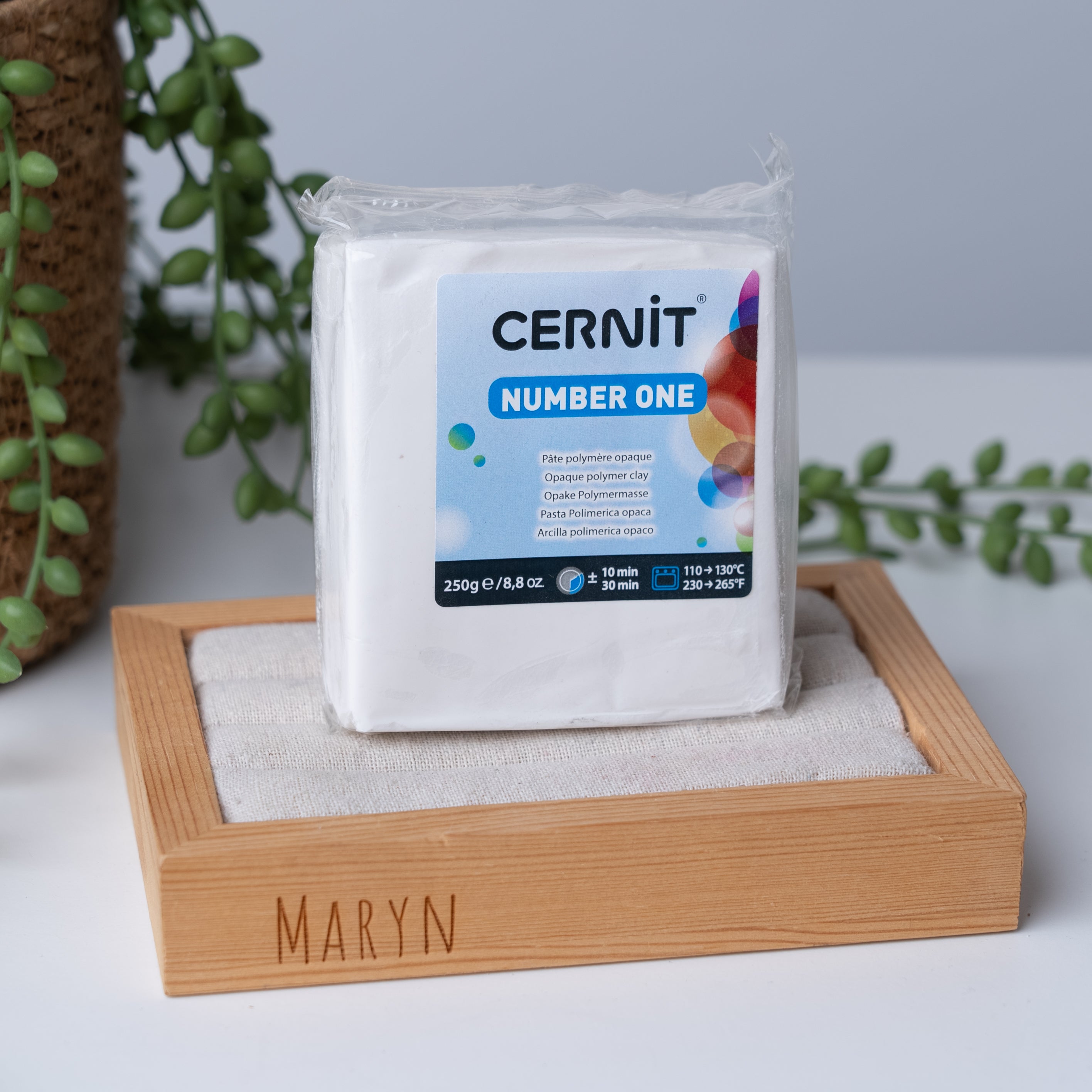 Grootverpakking "White" Number One polymeerklei