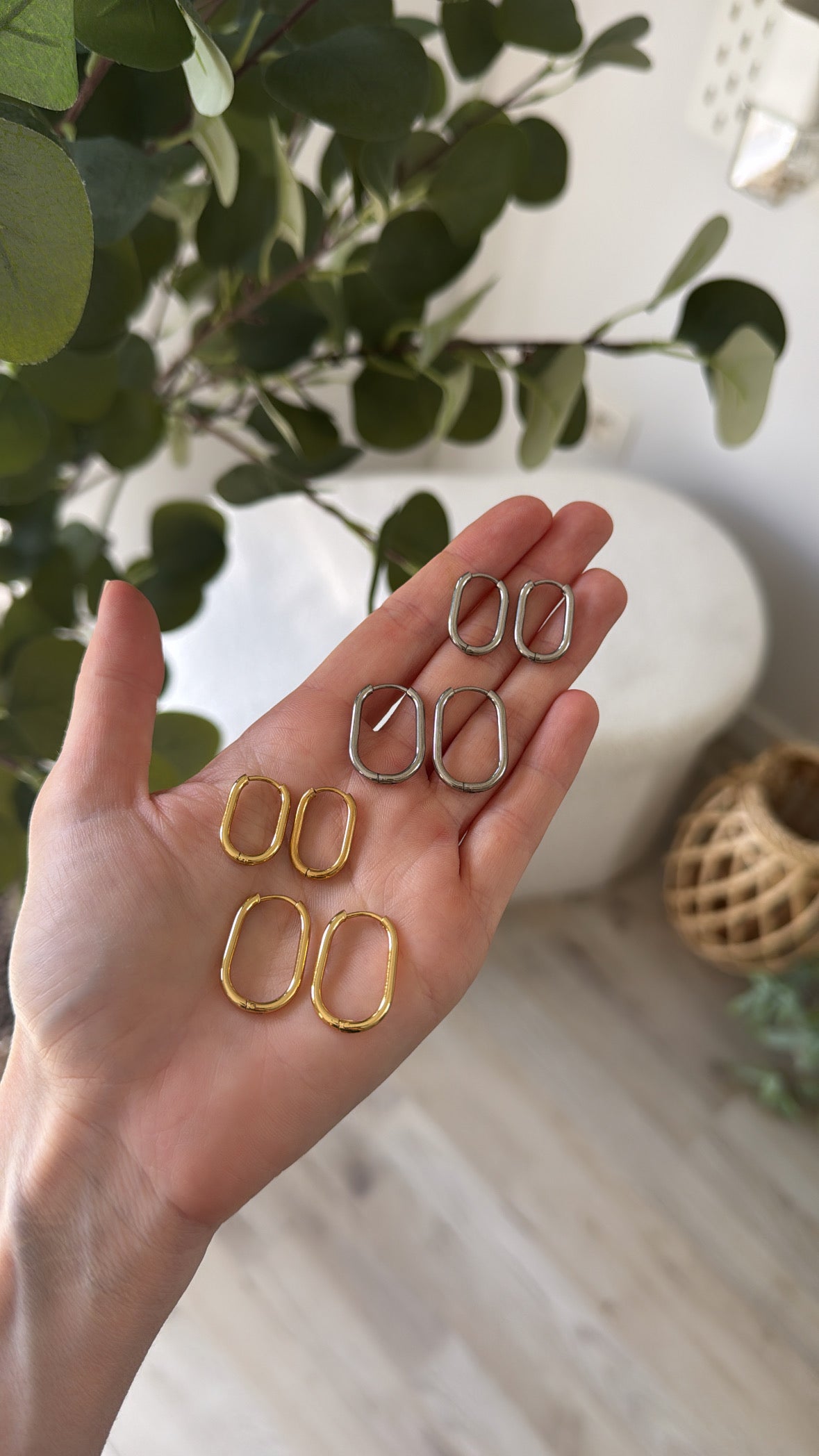 Hoop "Rounded" Stainless Steel