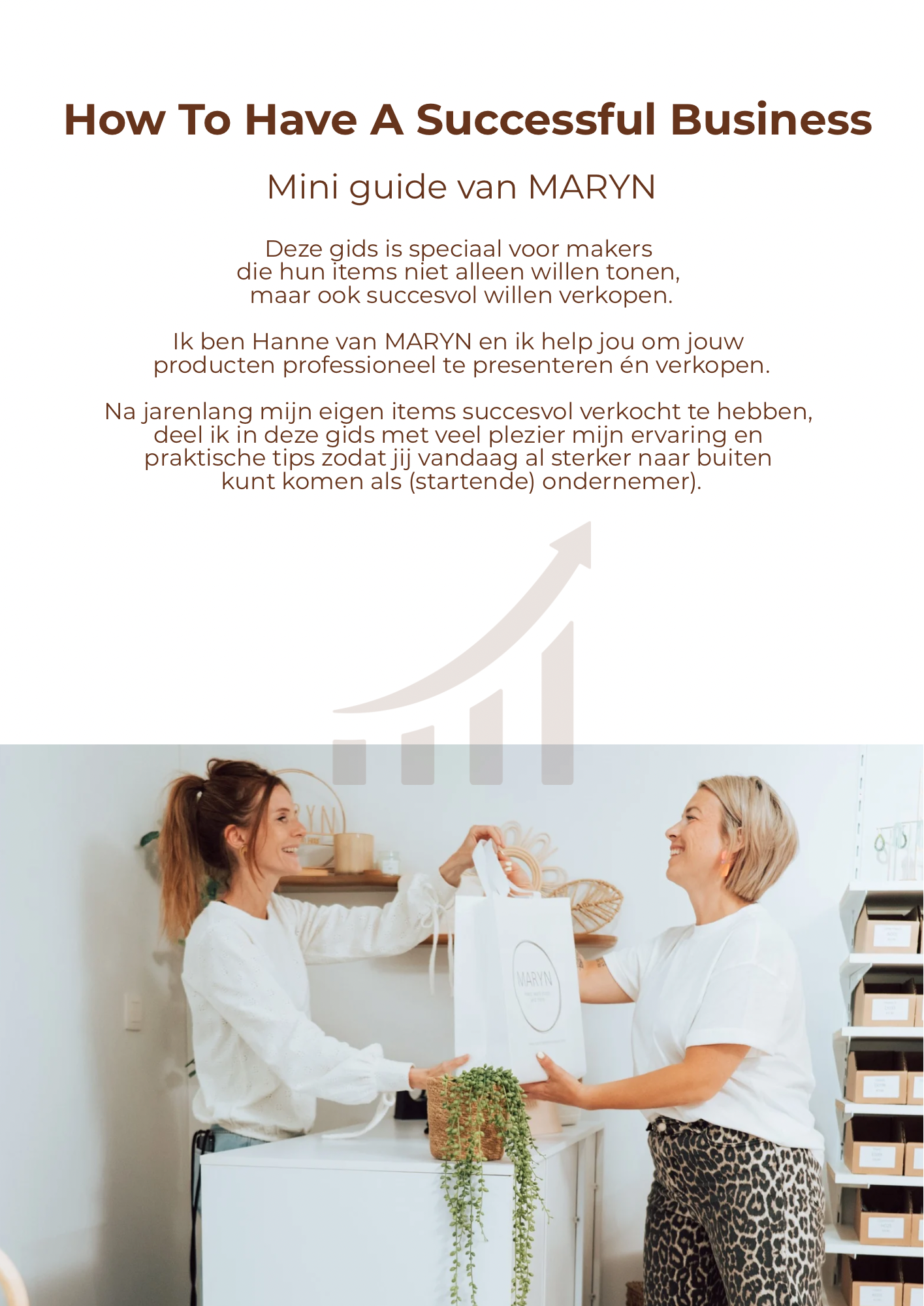 Gratis Mini gids "How To Have A Successful Business"