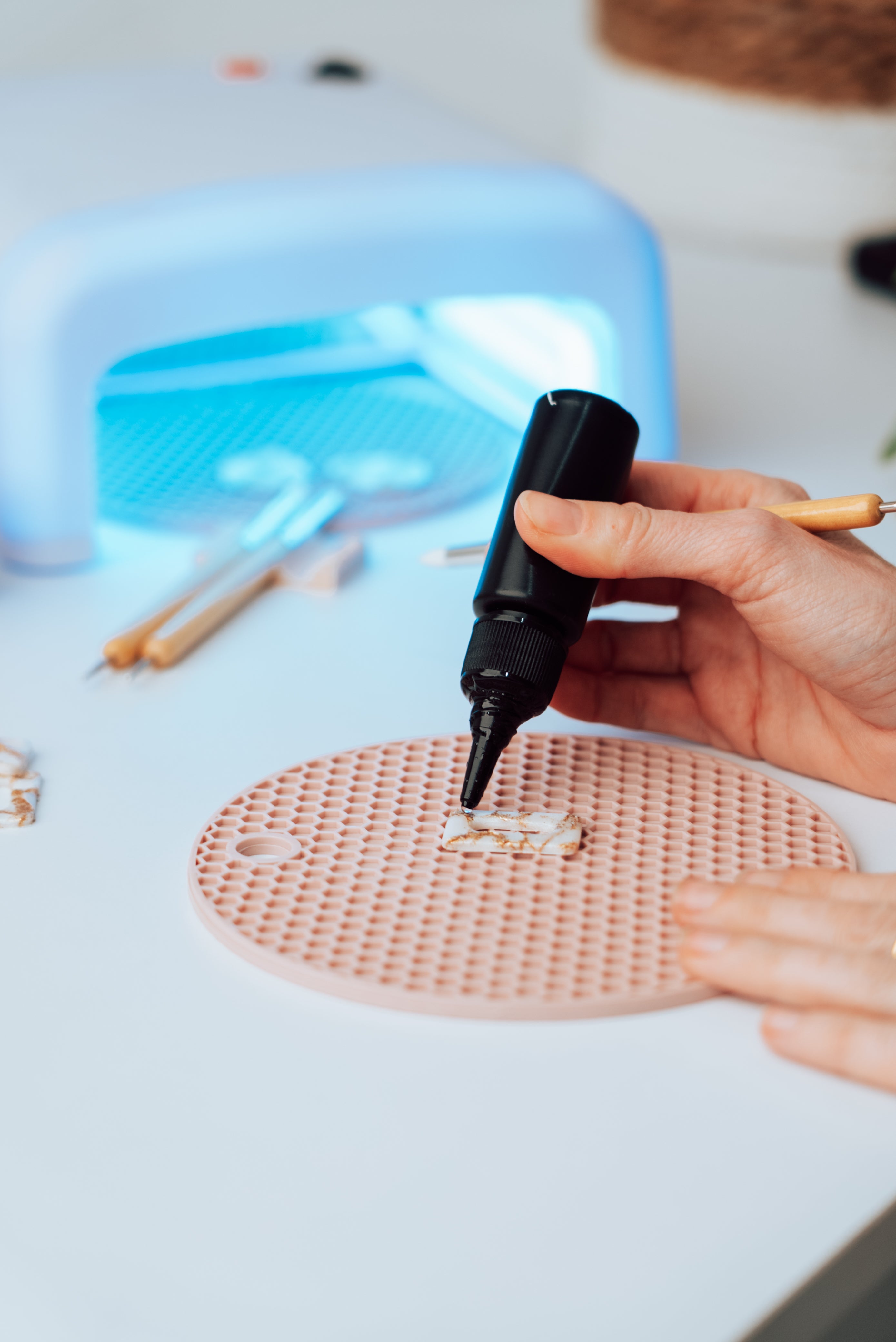 Polymerschmuck UV-Harz Top Coat