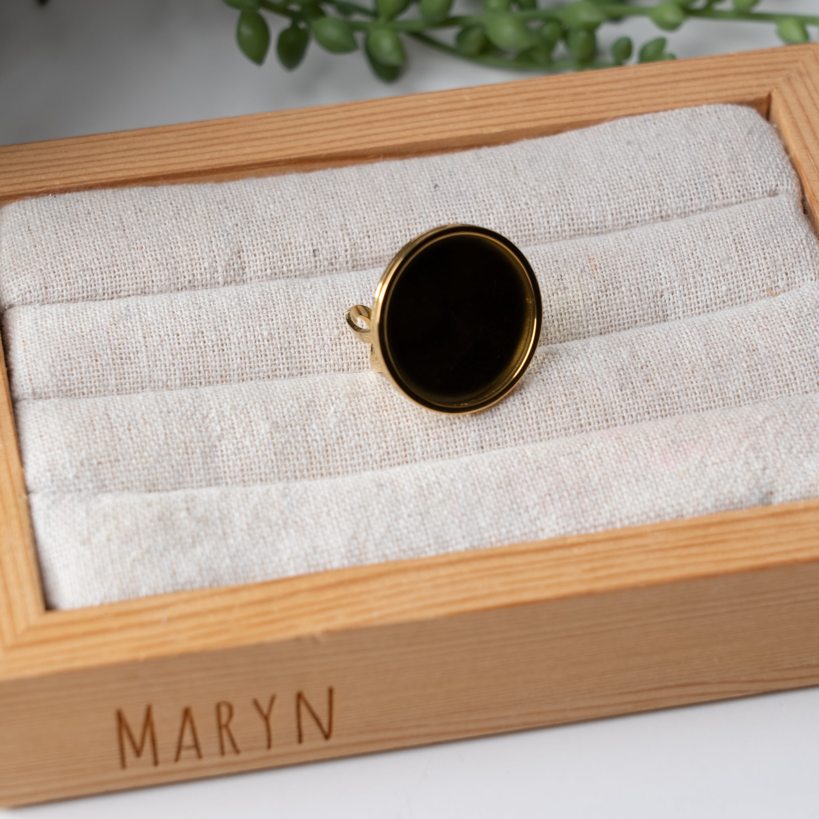 Adjustable ring "Big Circle" stainless steel