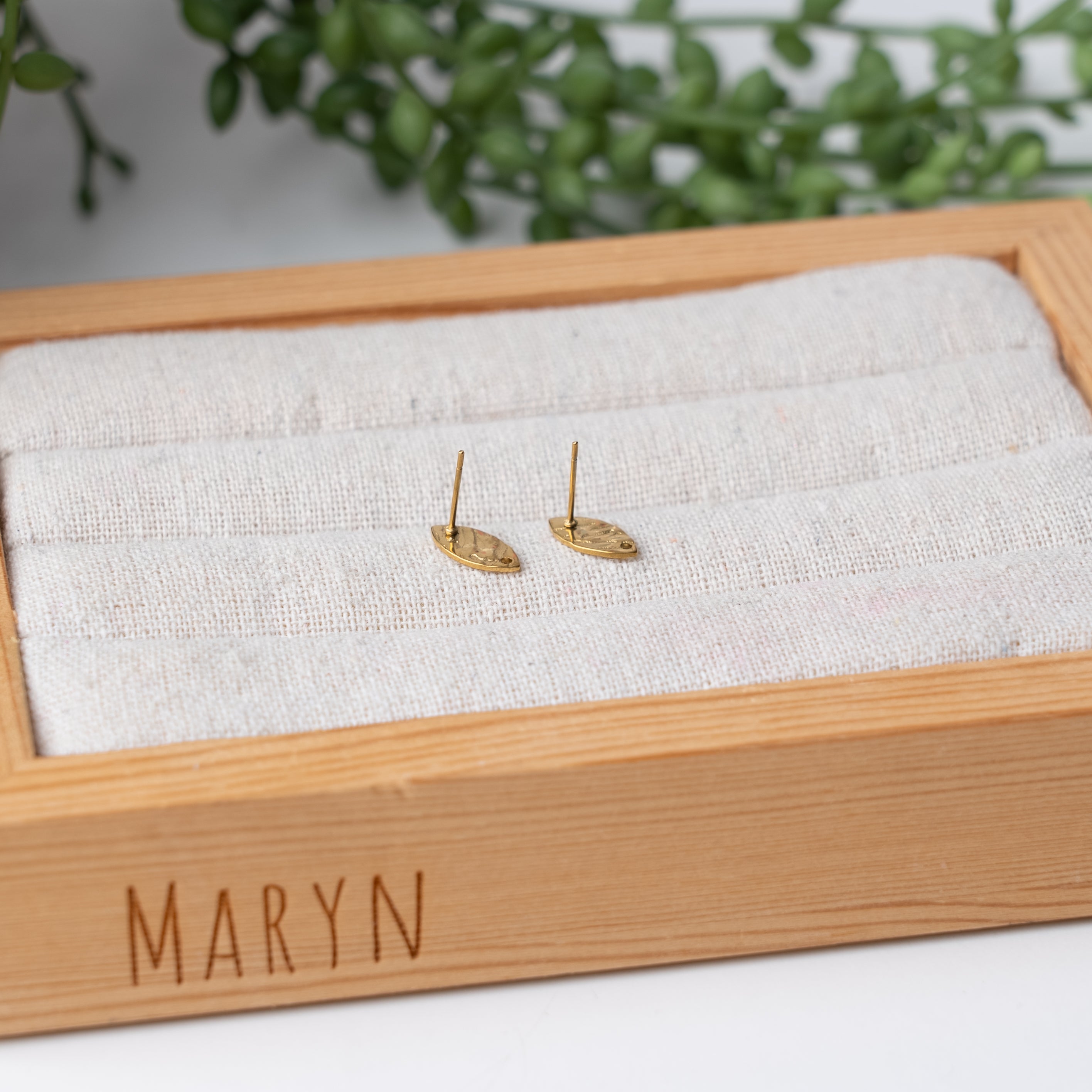 Eye (silver/gold) oorbeltopper