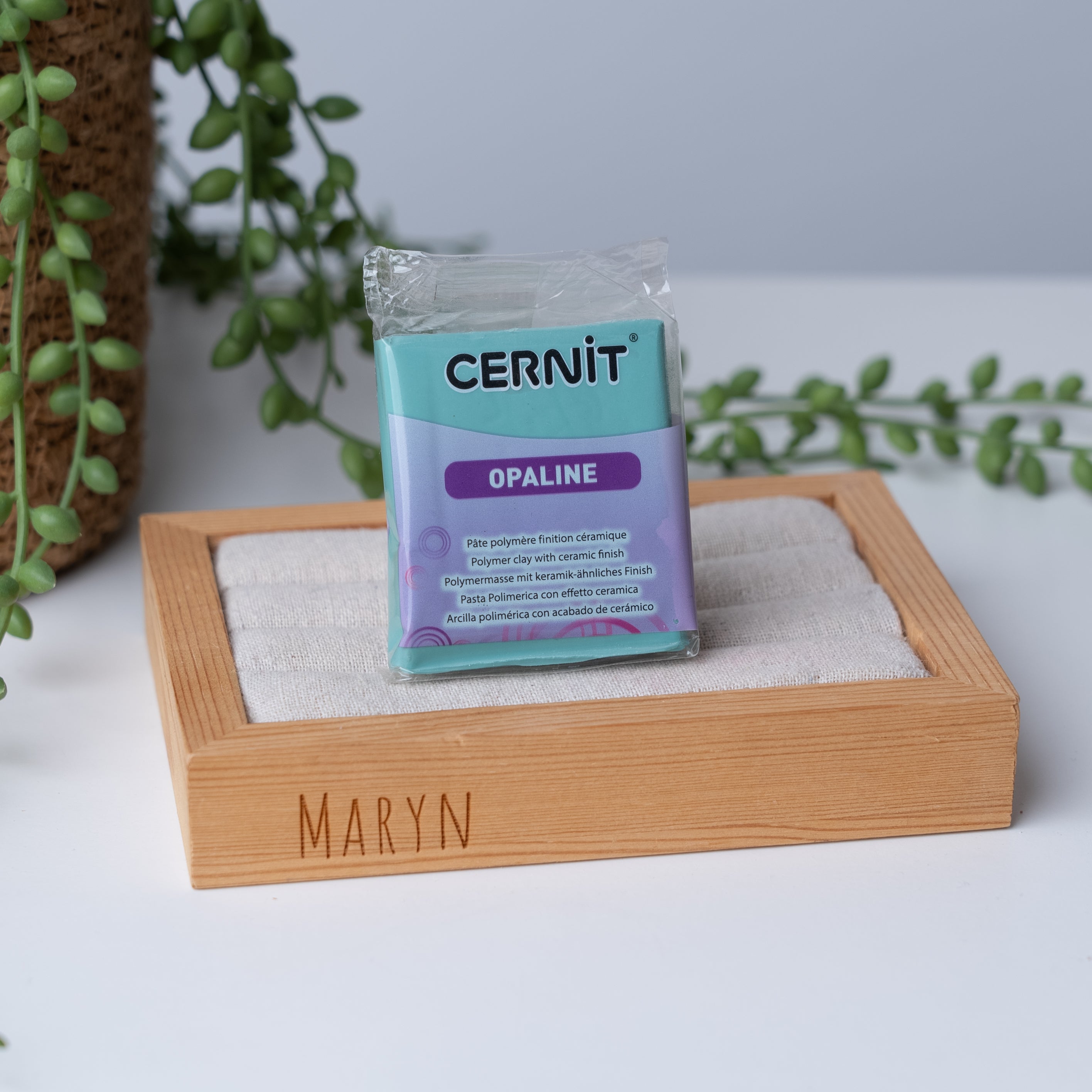 „Celadon“ Opal-Polymerton