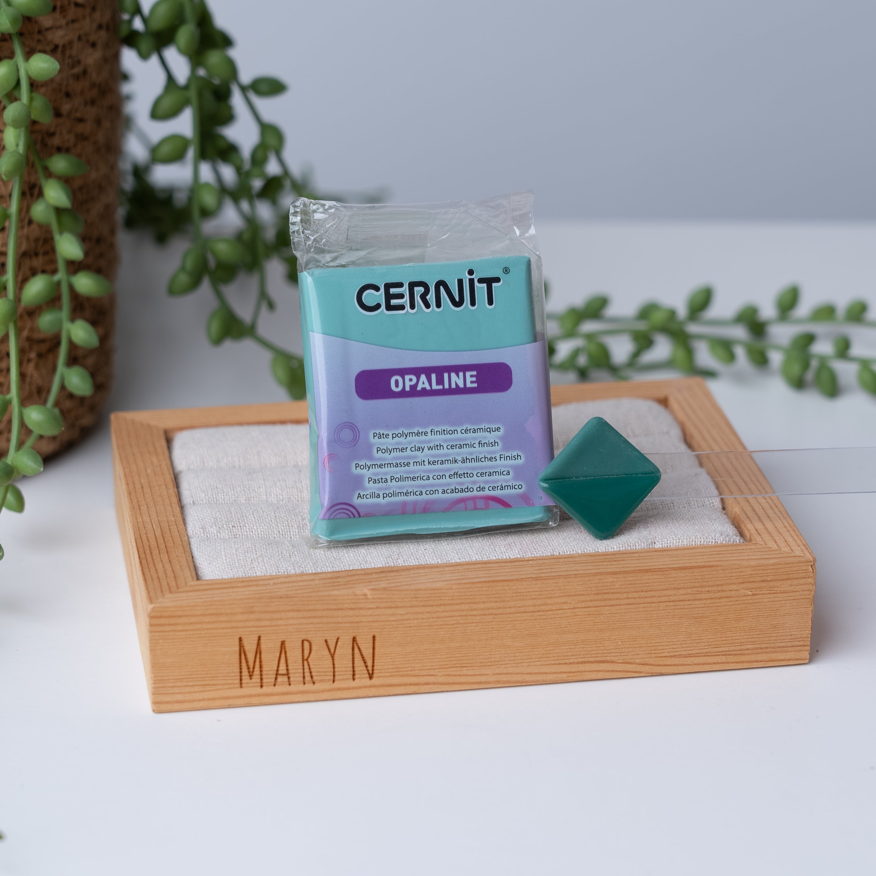 „Celadon“ Opal-Polymerton