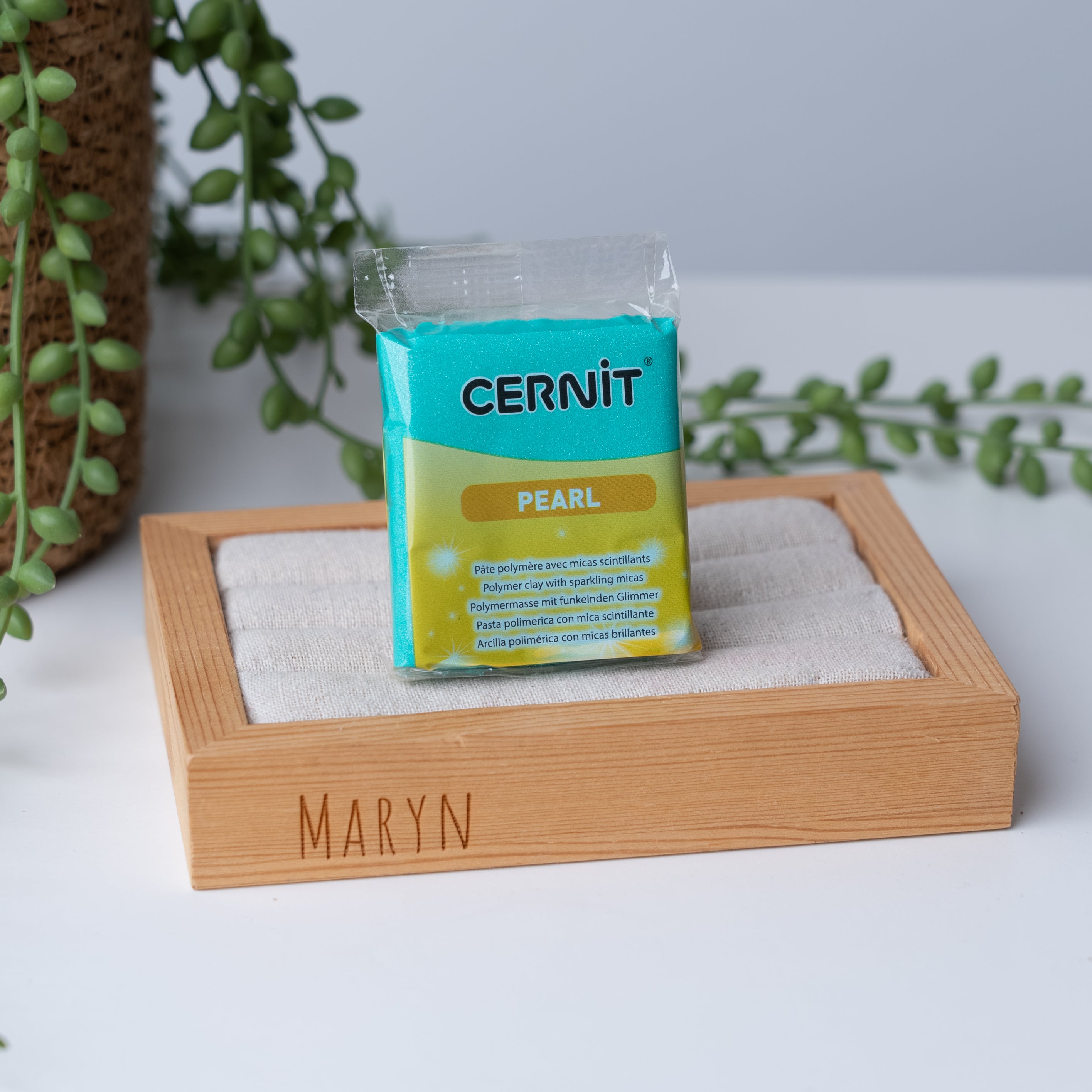 „Grüner“ Perlmutt-Polymerton