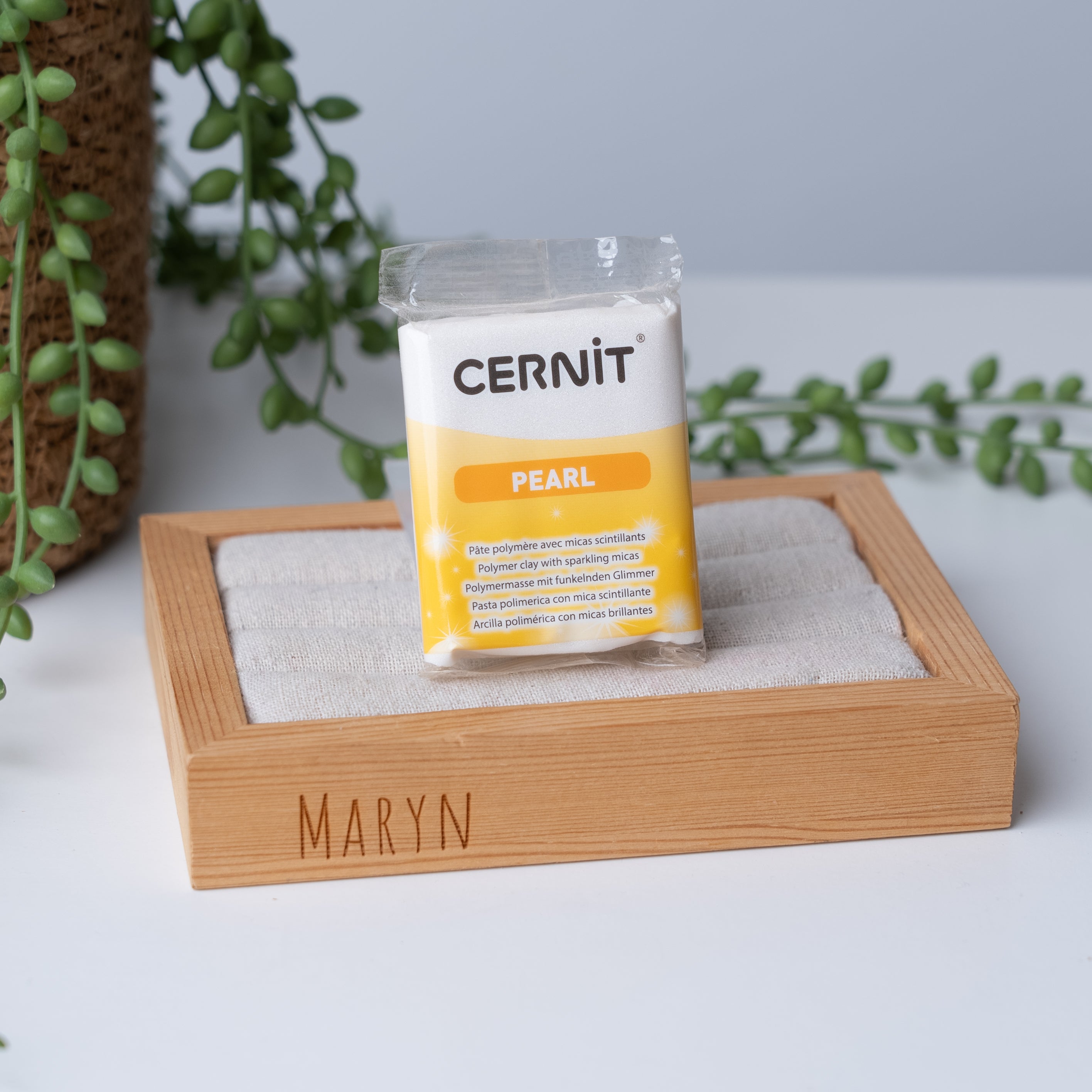 „Weißer“ Perlmutt-Polymerton