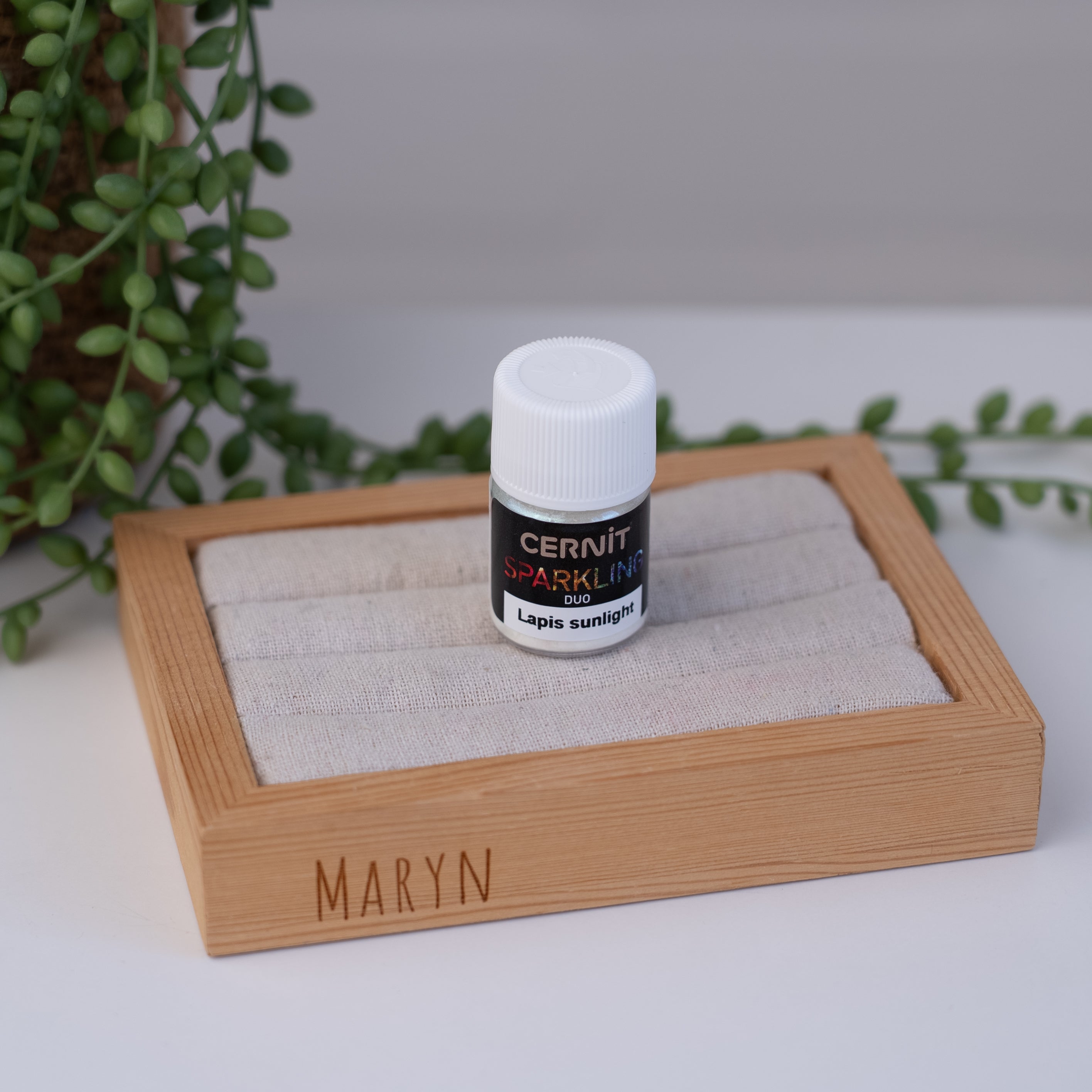 Funkelndes Interferenzpulver