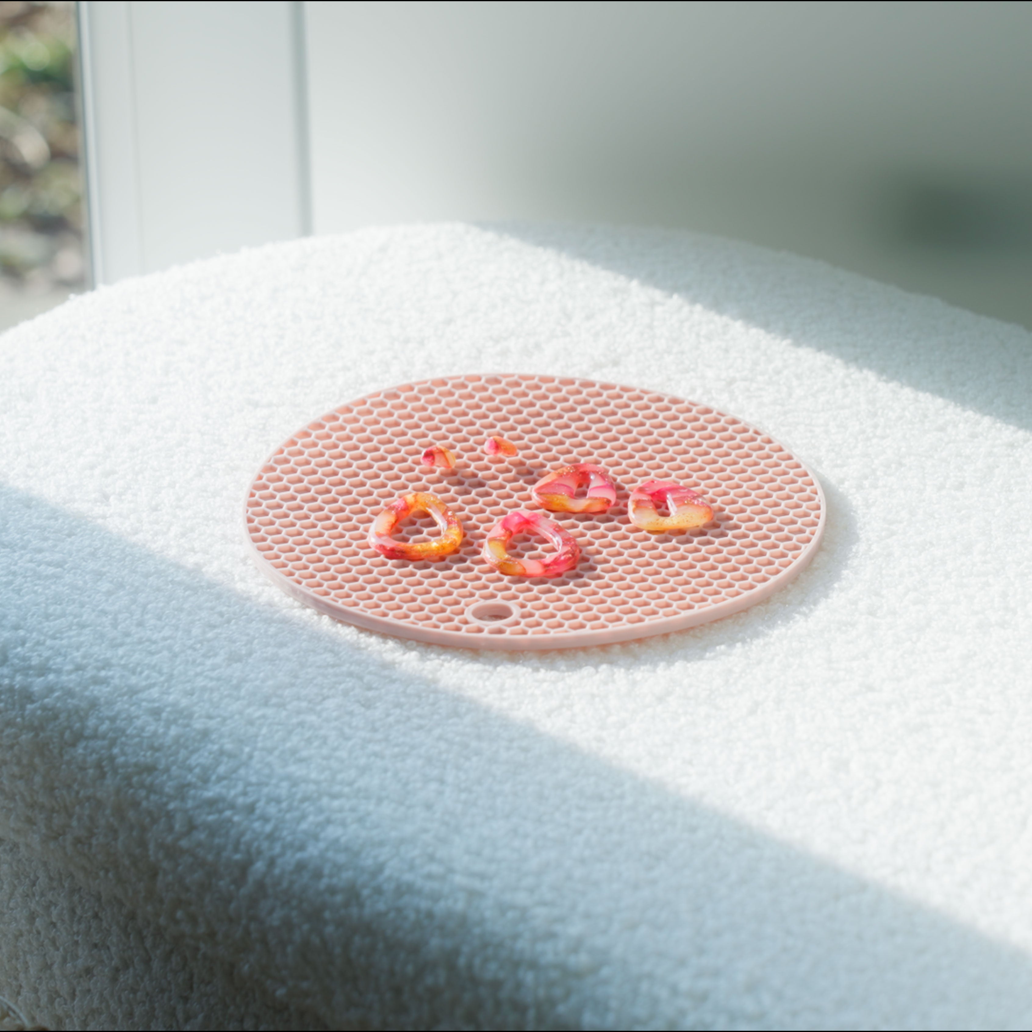 Polymerschmuck Marmortechnik