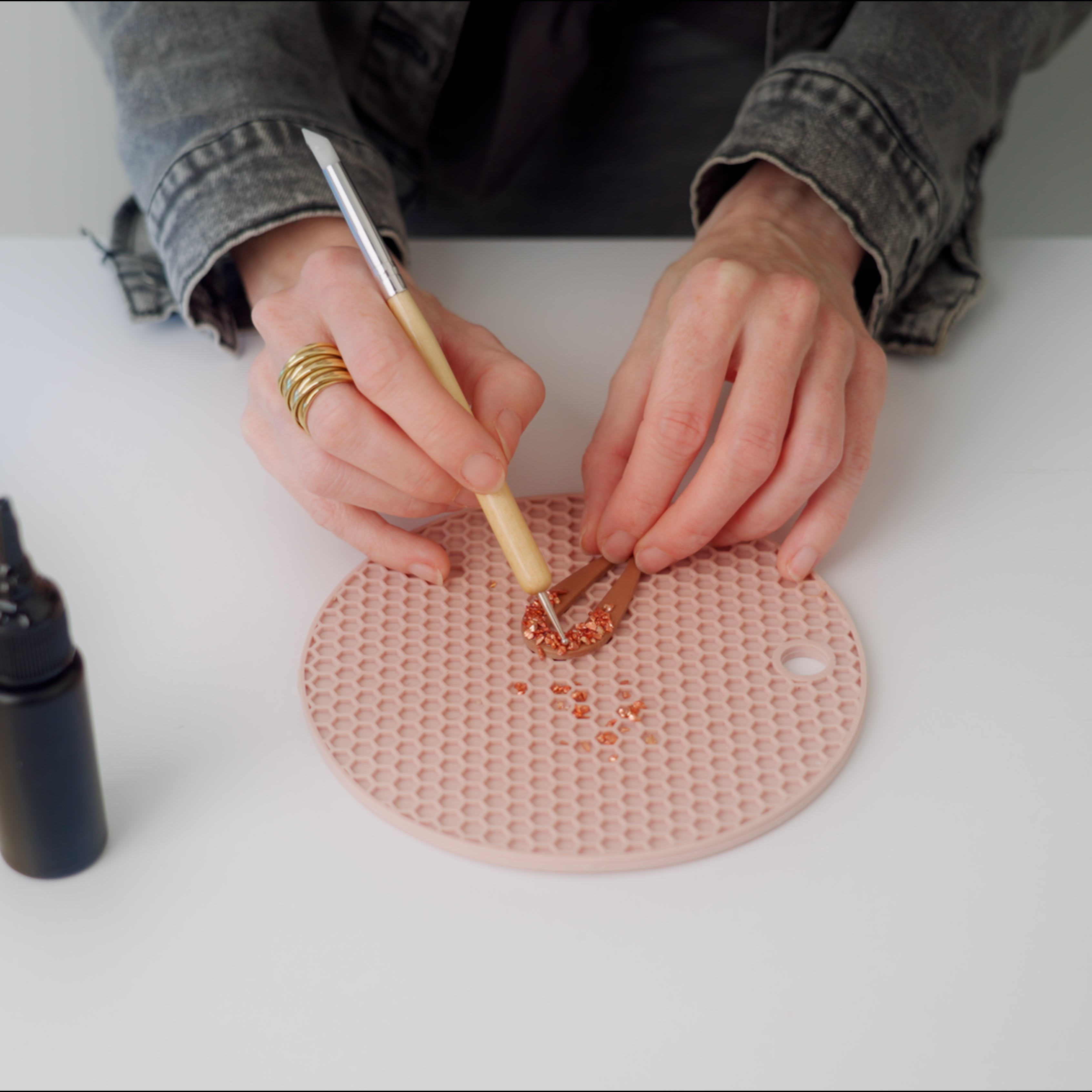 Esmalte de resina UV para joyería de polímeros