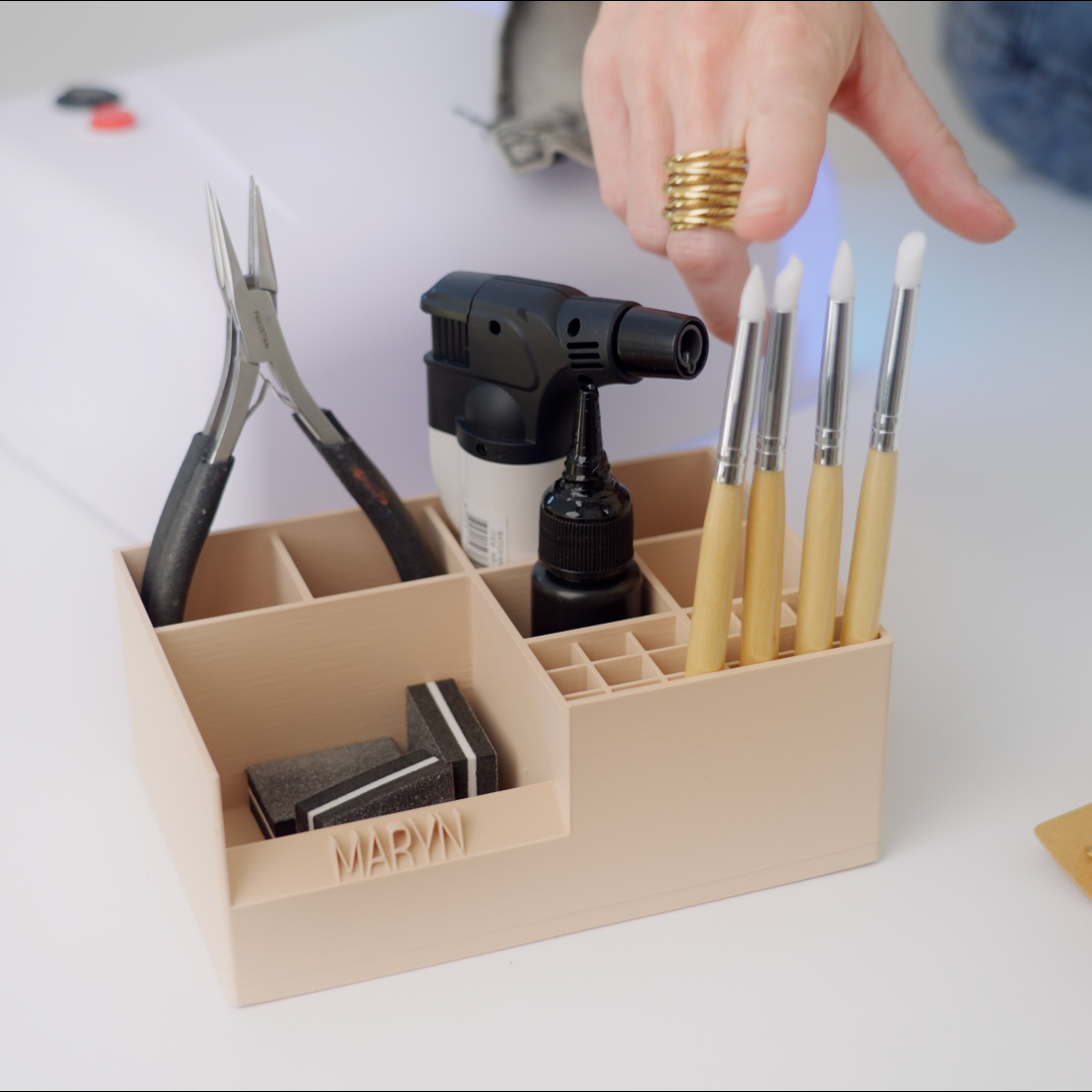 Esmalte de resina UV para joyería de polímeros