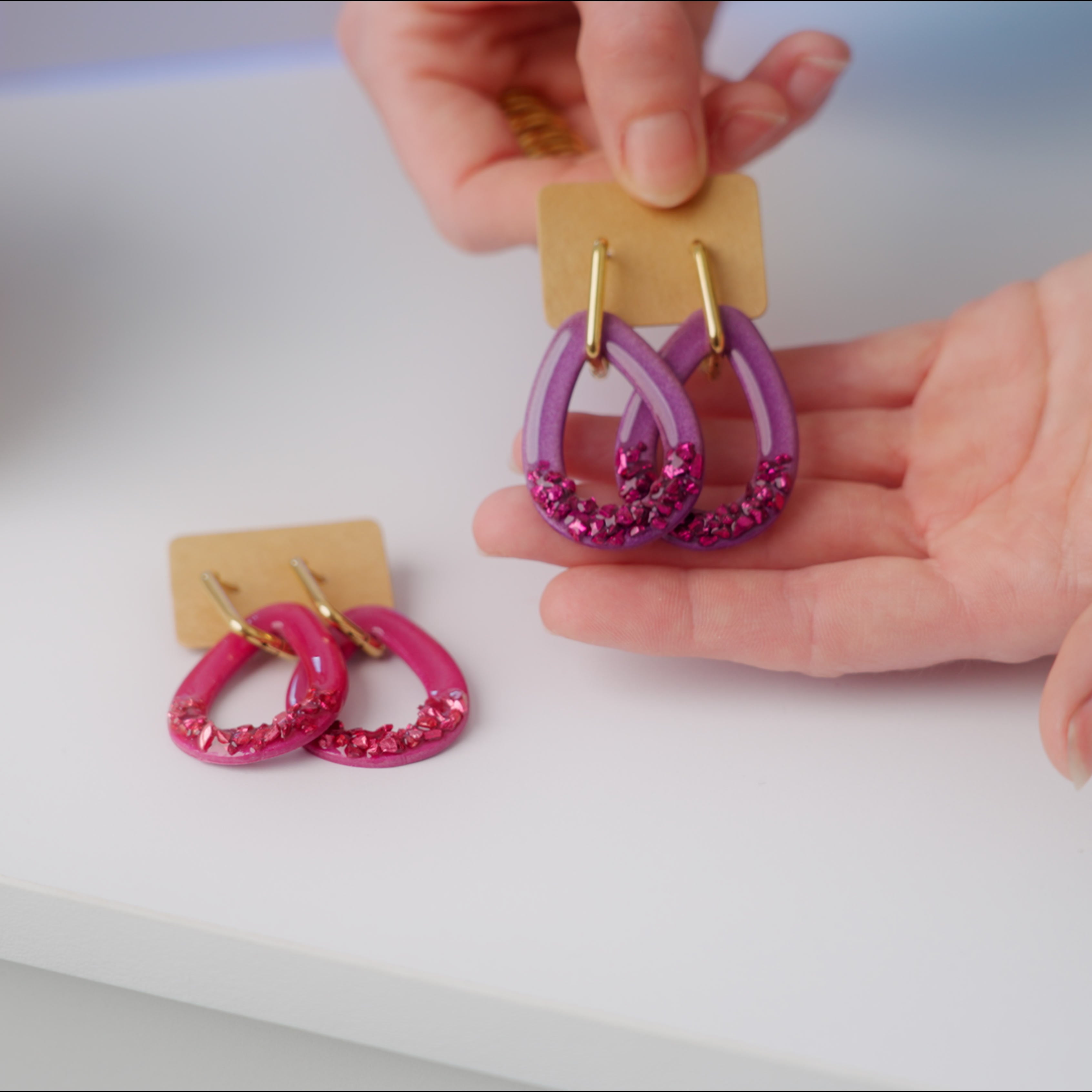 Esmalte de resina UV para joyería de polímeros