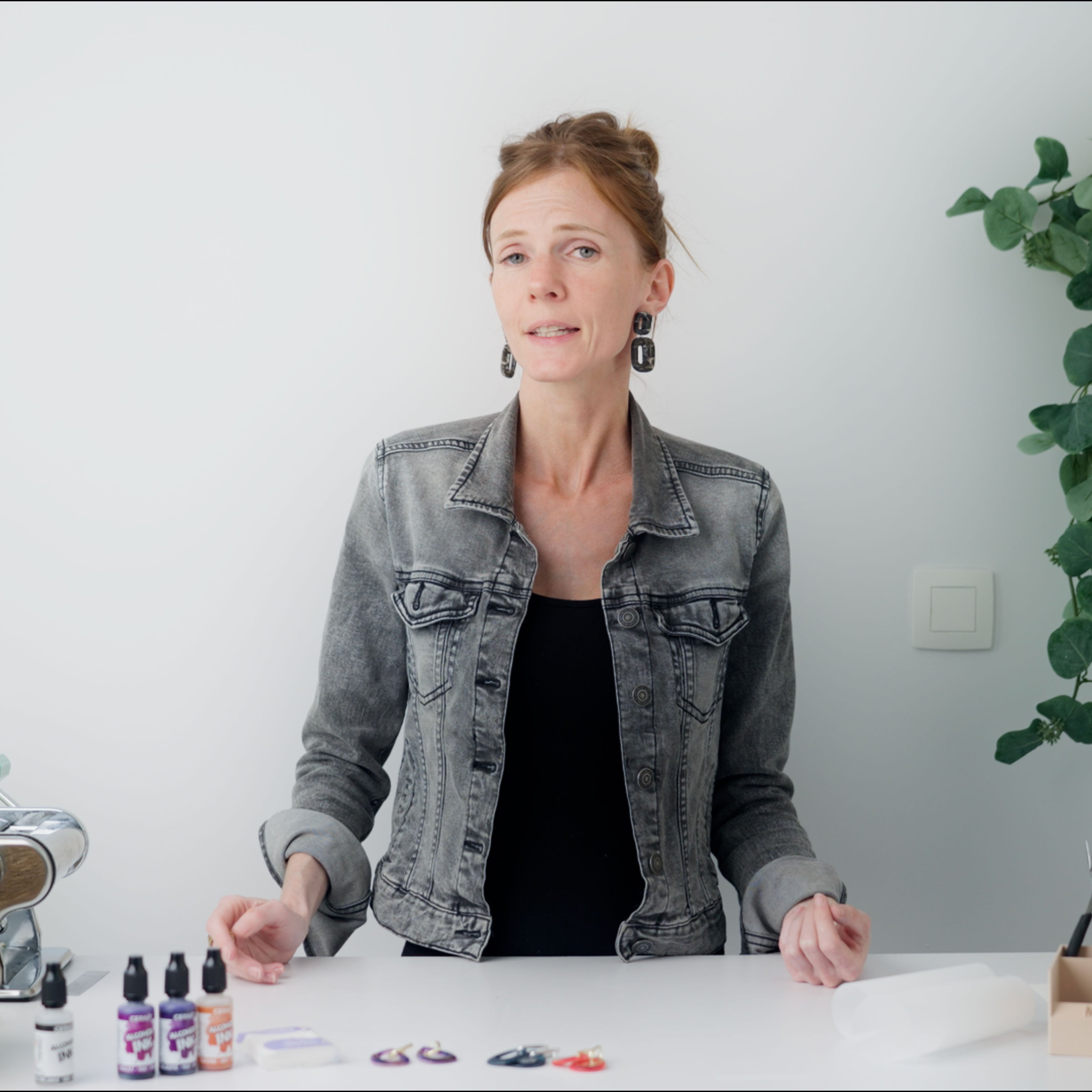 "Blurred Ink" Polymer clay tutorial