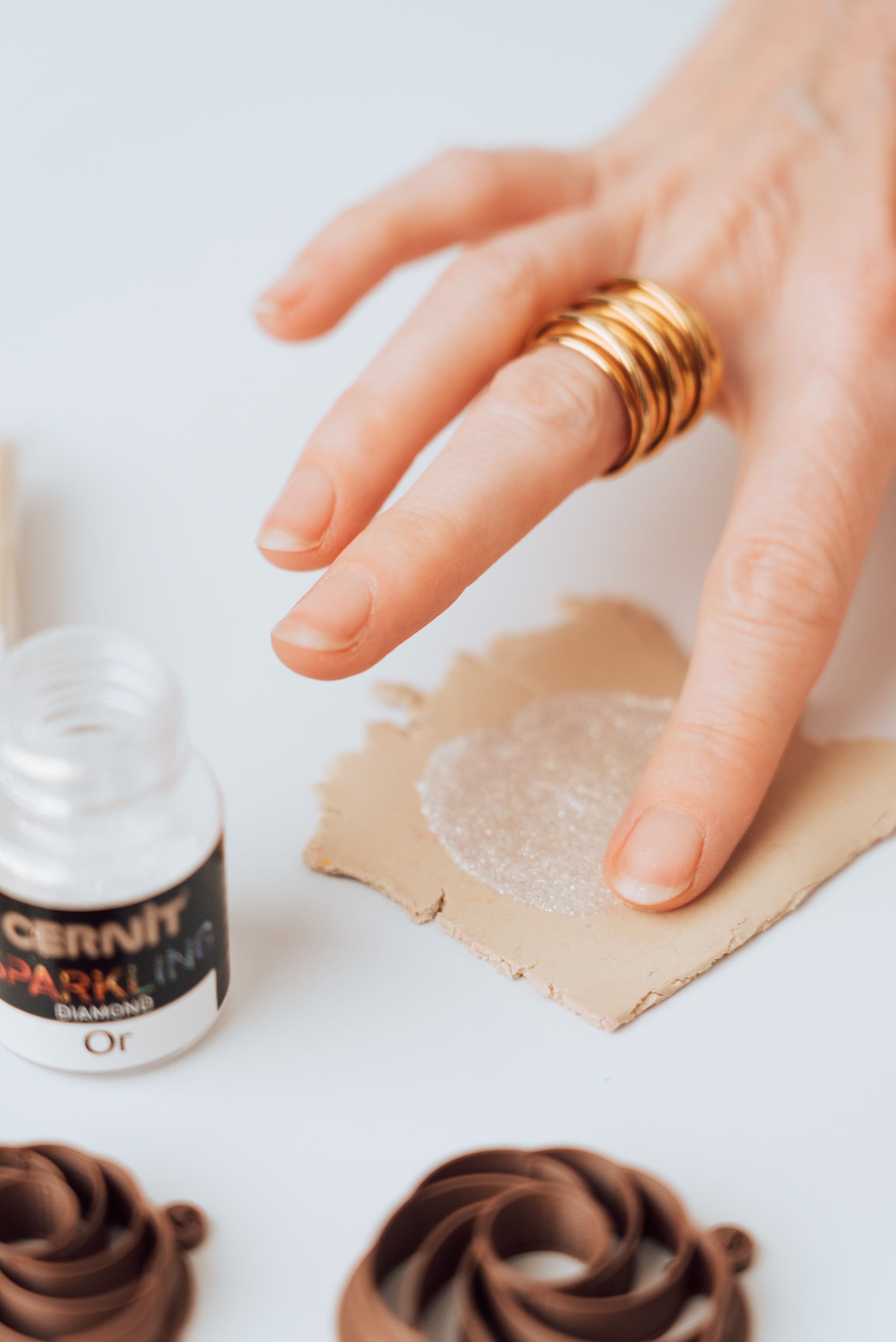 Sparkling Diamond Powder