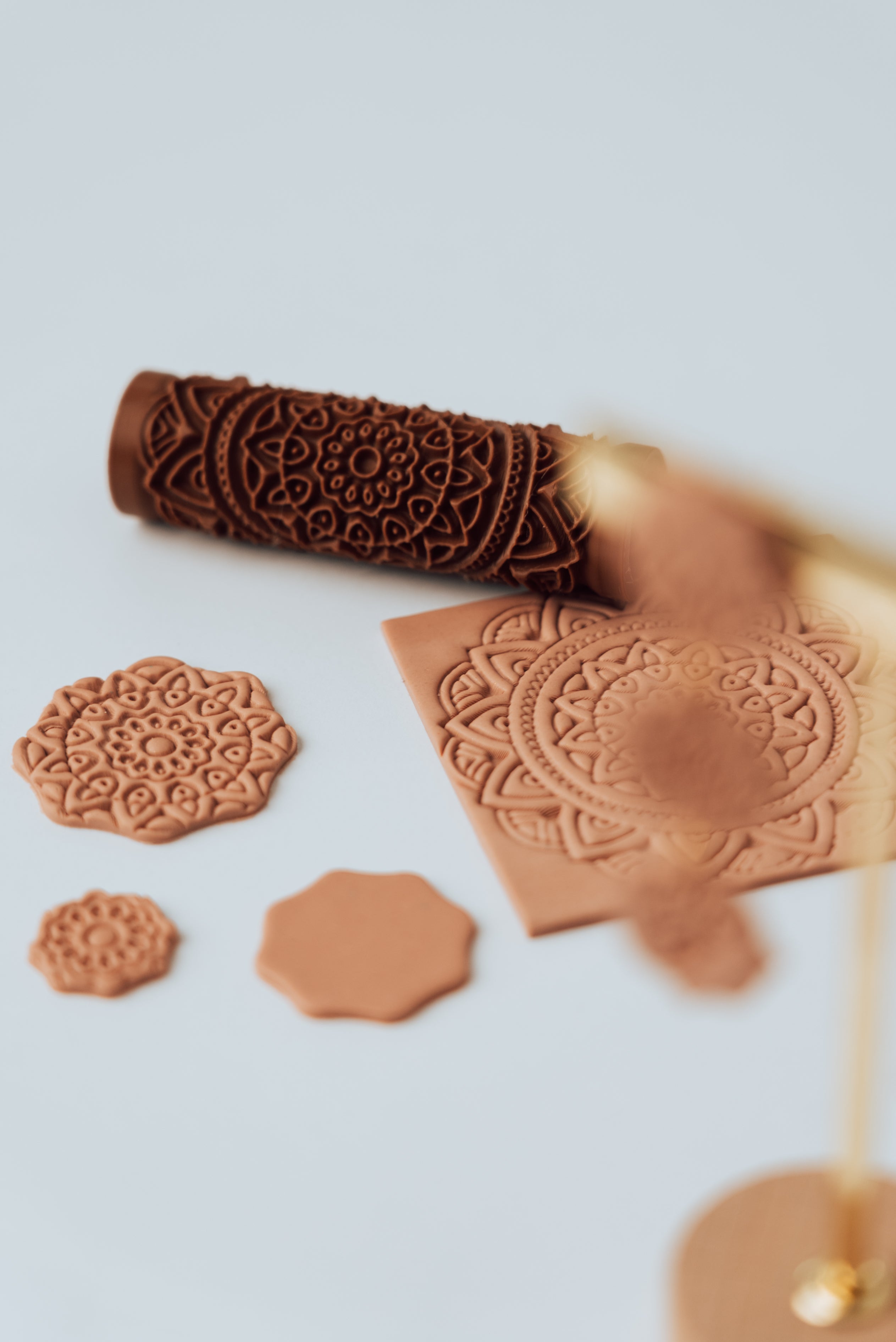 "Mandala E" Structuur roller