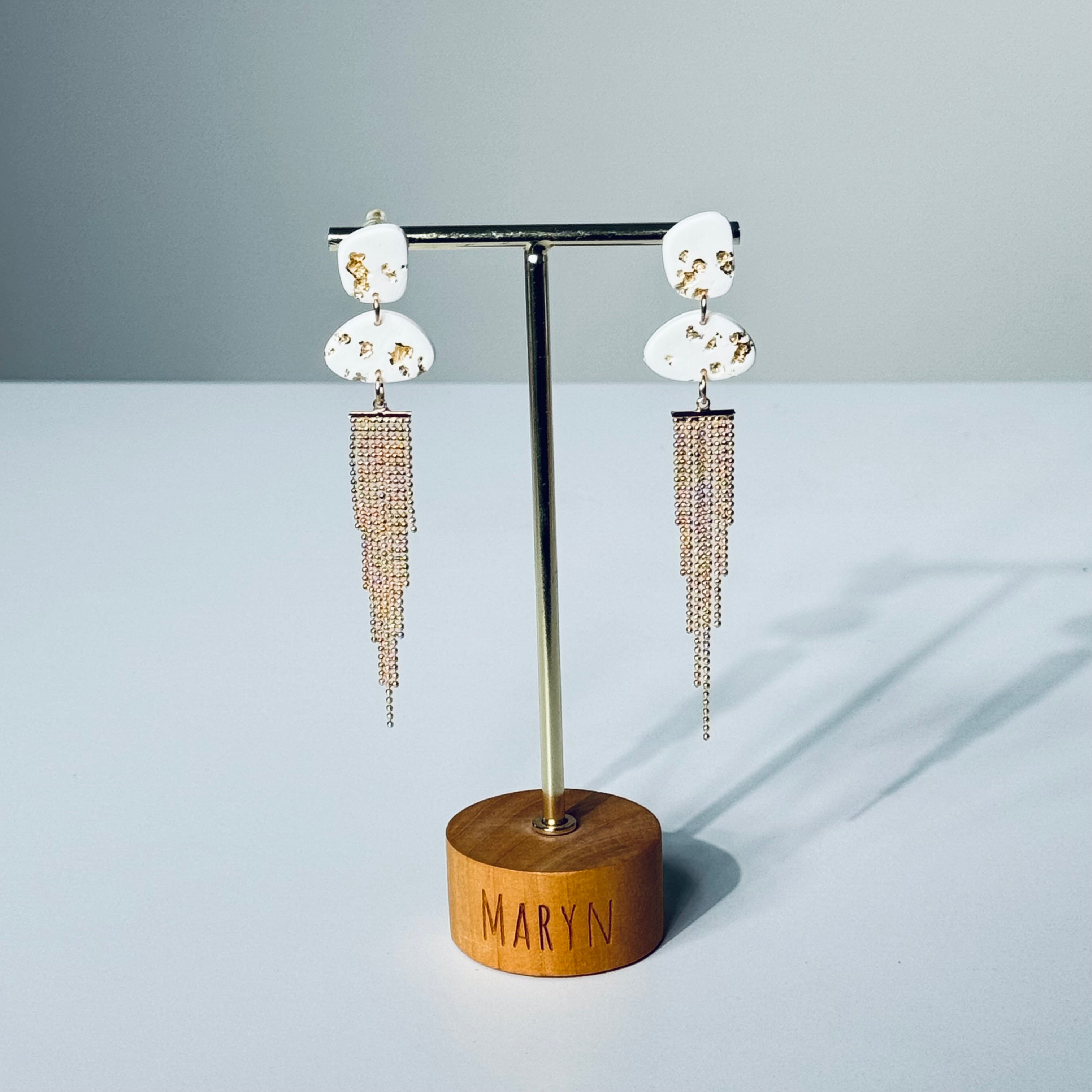 Bedel "Waterfall Ball Tassle” (per paar)