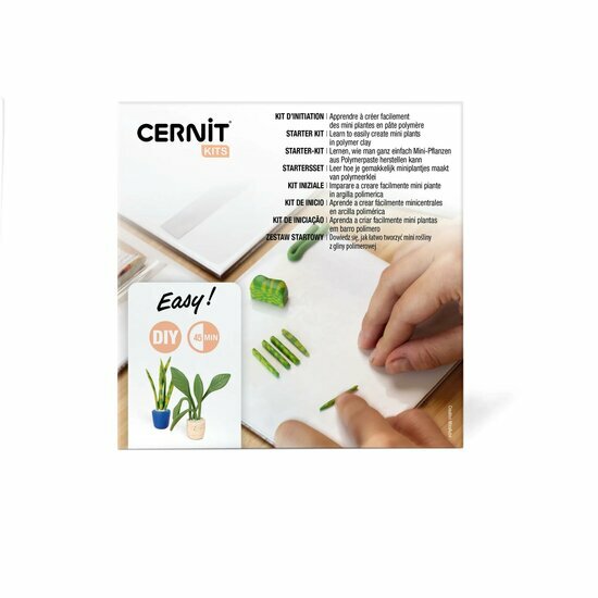 NEW!! Cernit Starter Kit "Tiny Plants"