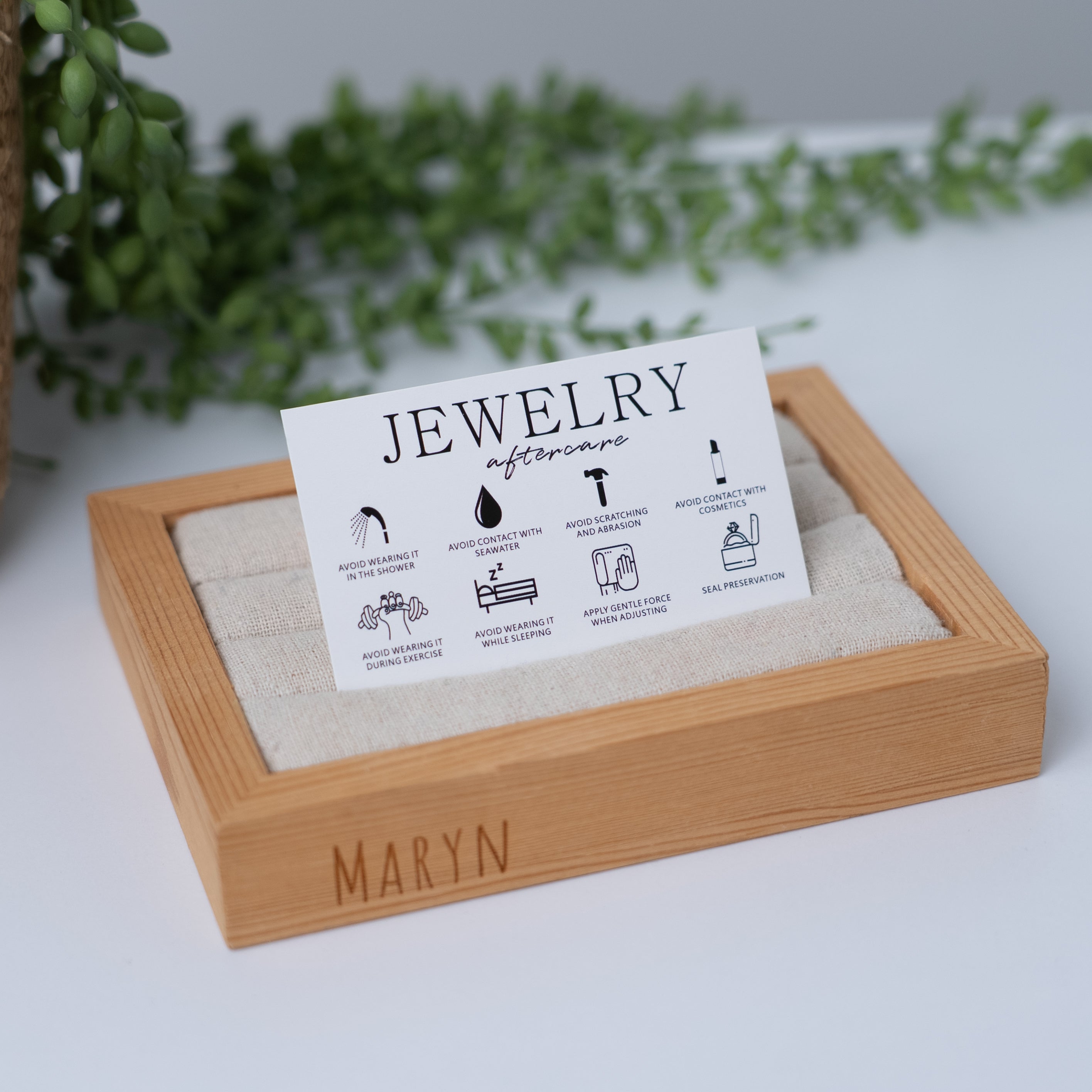 Aftercare cards 25 stuks (voor je klanten)