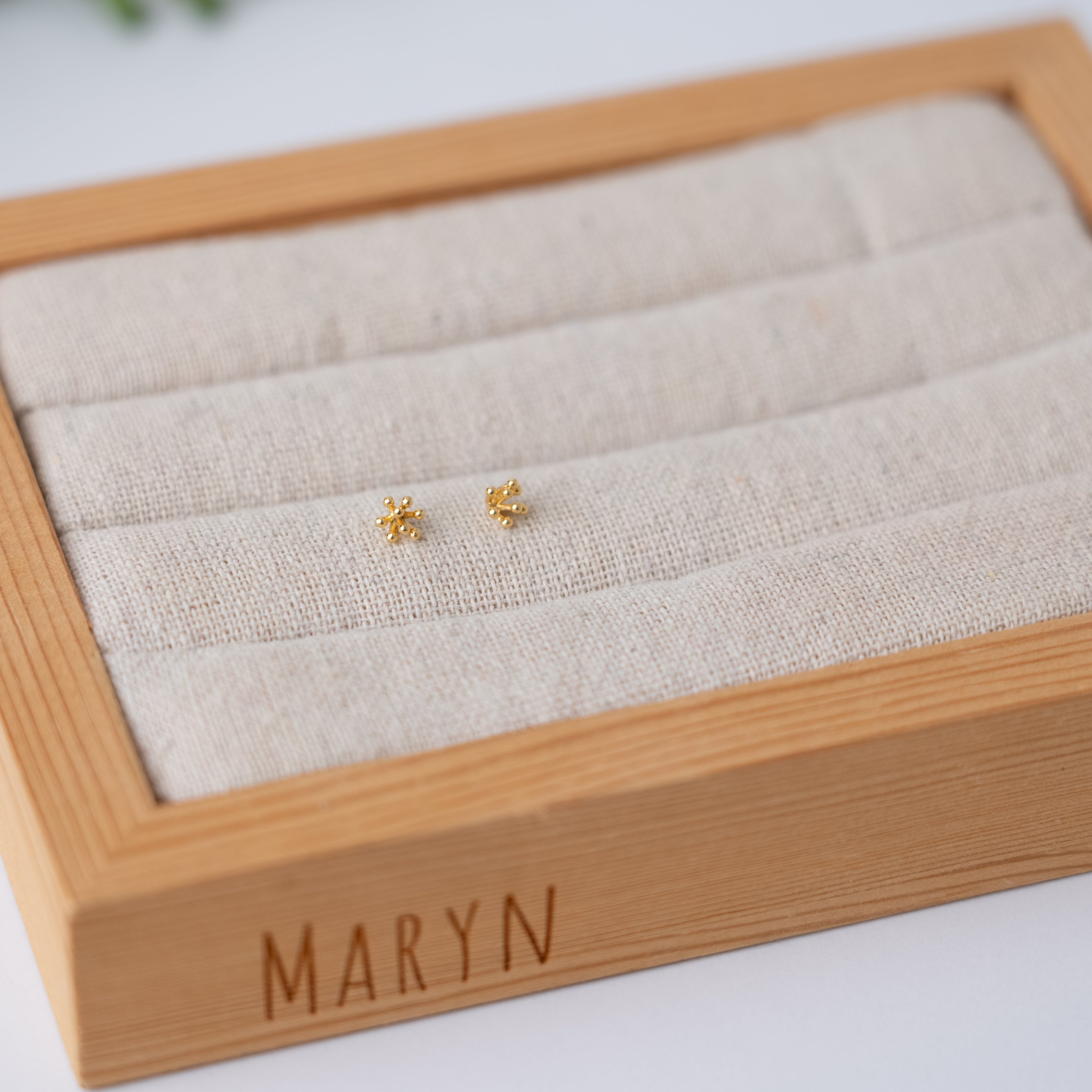 Flower stamp  (per paar)