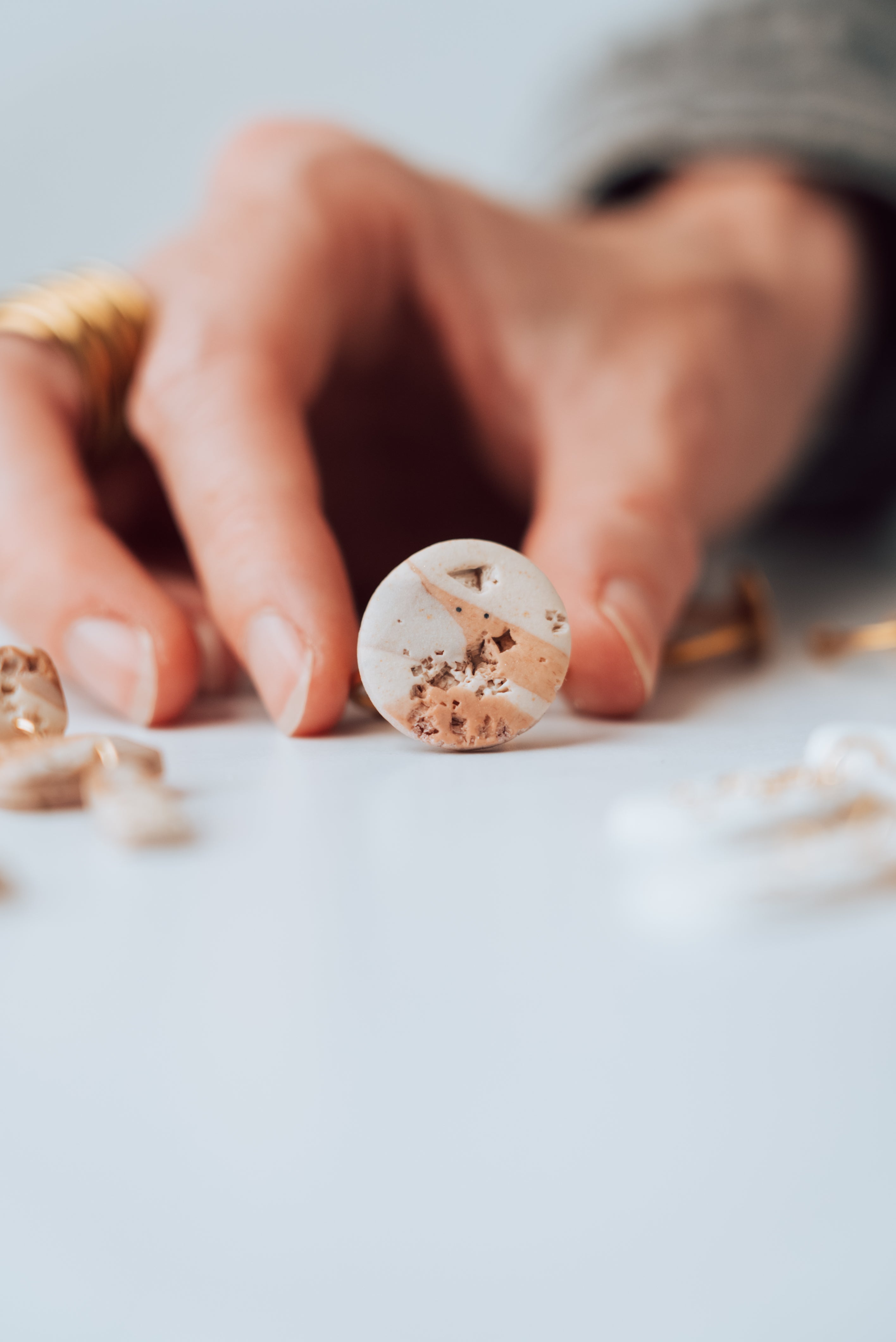 Verstellbarer Basisring aus Edelstahl mit Platte