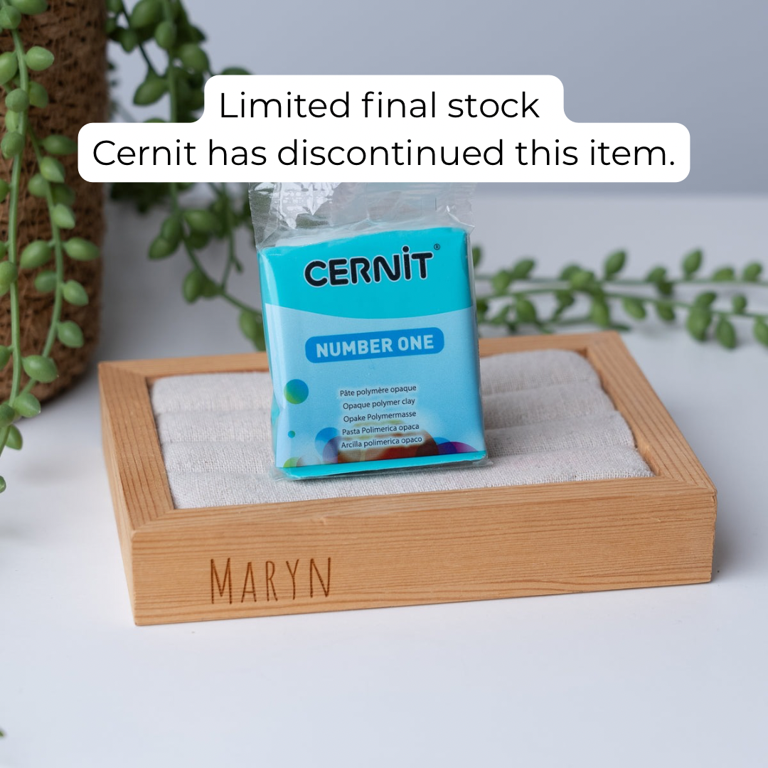 "Turquoise green" Number One polymeerklei