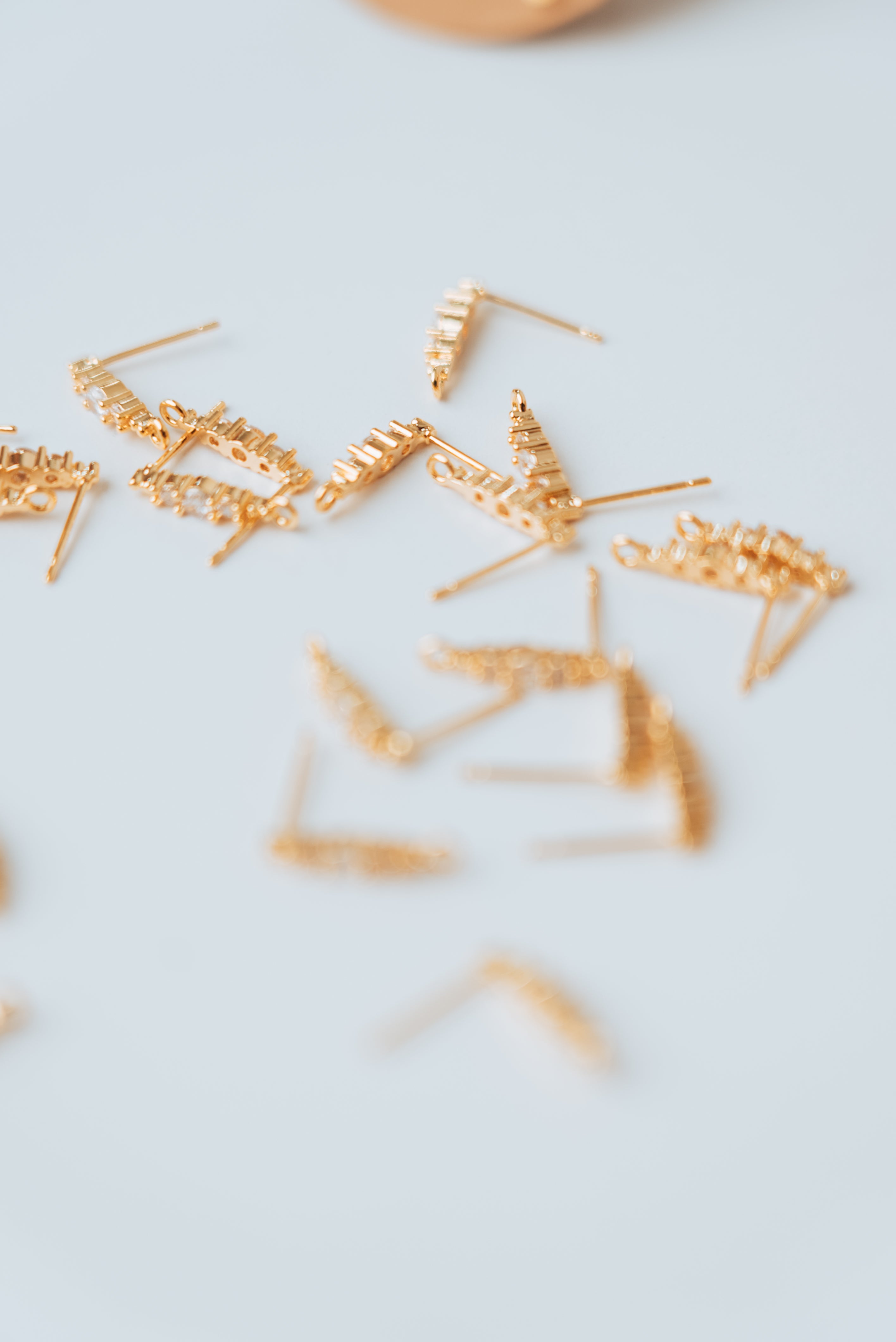 Oorbeltopper zirkonia Tiara (per paar)