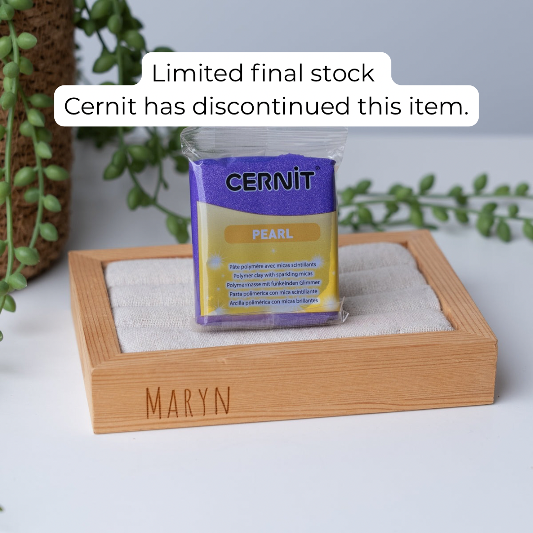 "Violet" Pearl polymeerklei