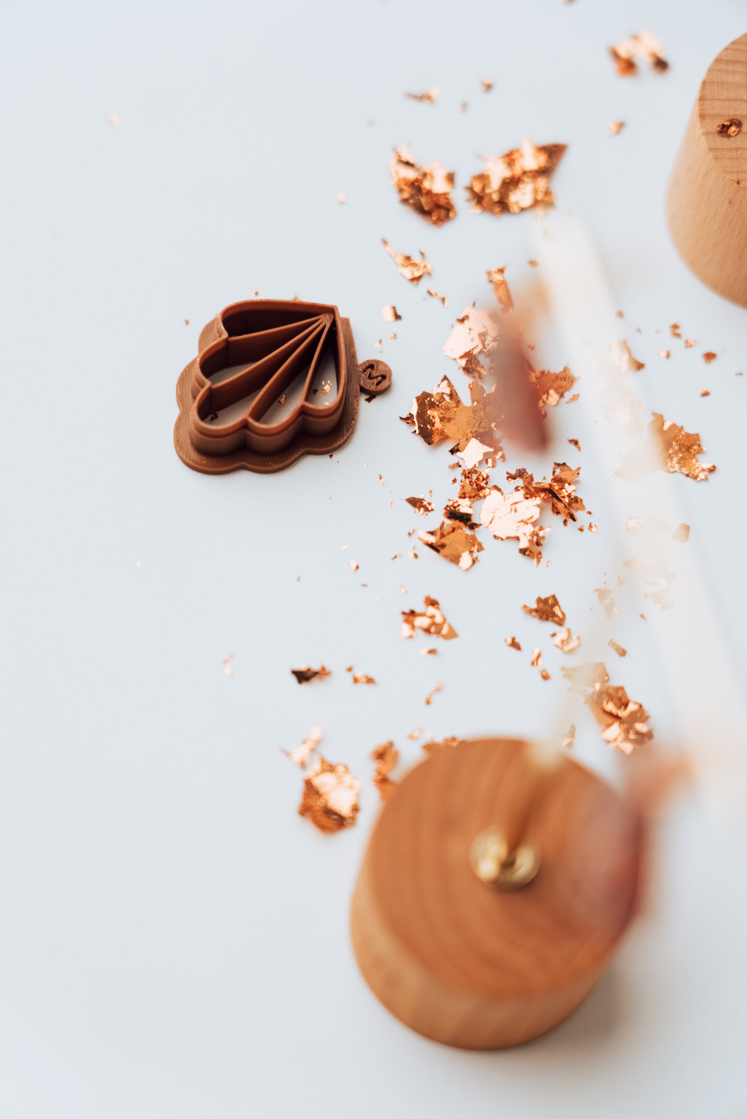 "Déjame en paz" cortador de arcilla